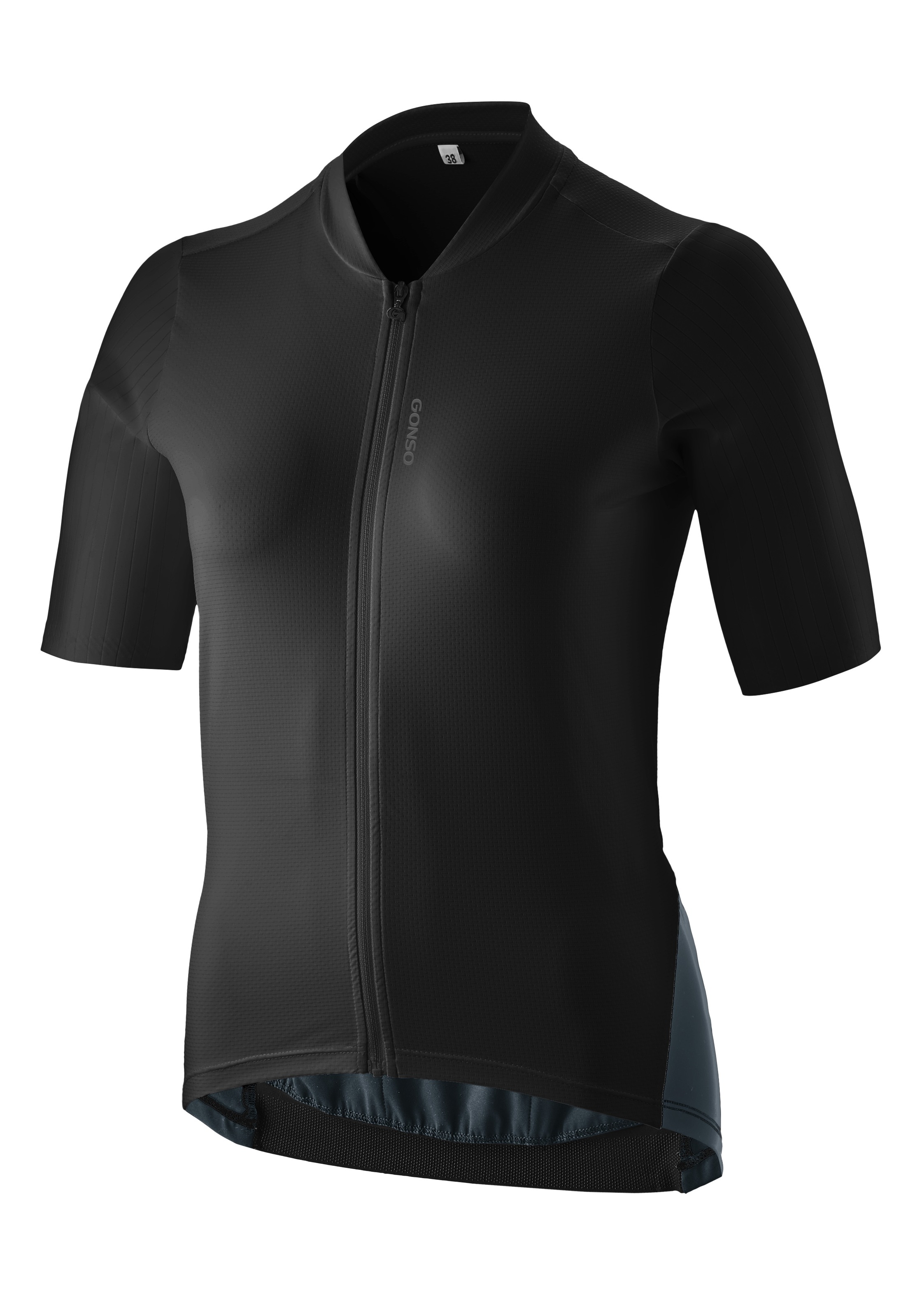 Gonso Radtrikot »SITIVO Jersey Red W«, Damen Radshirt kurzarm, atmungsaktives Fahrradtrikot mit Rückentasche
