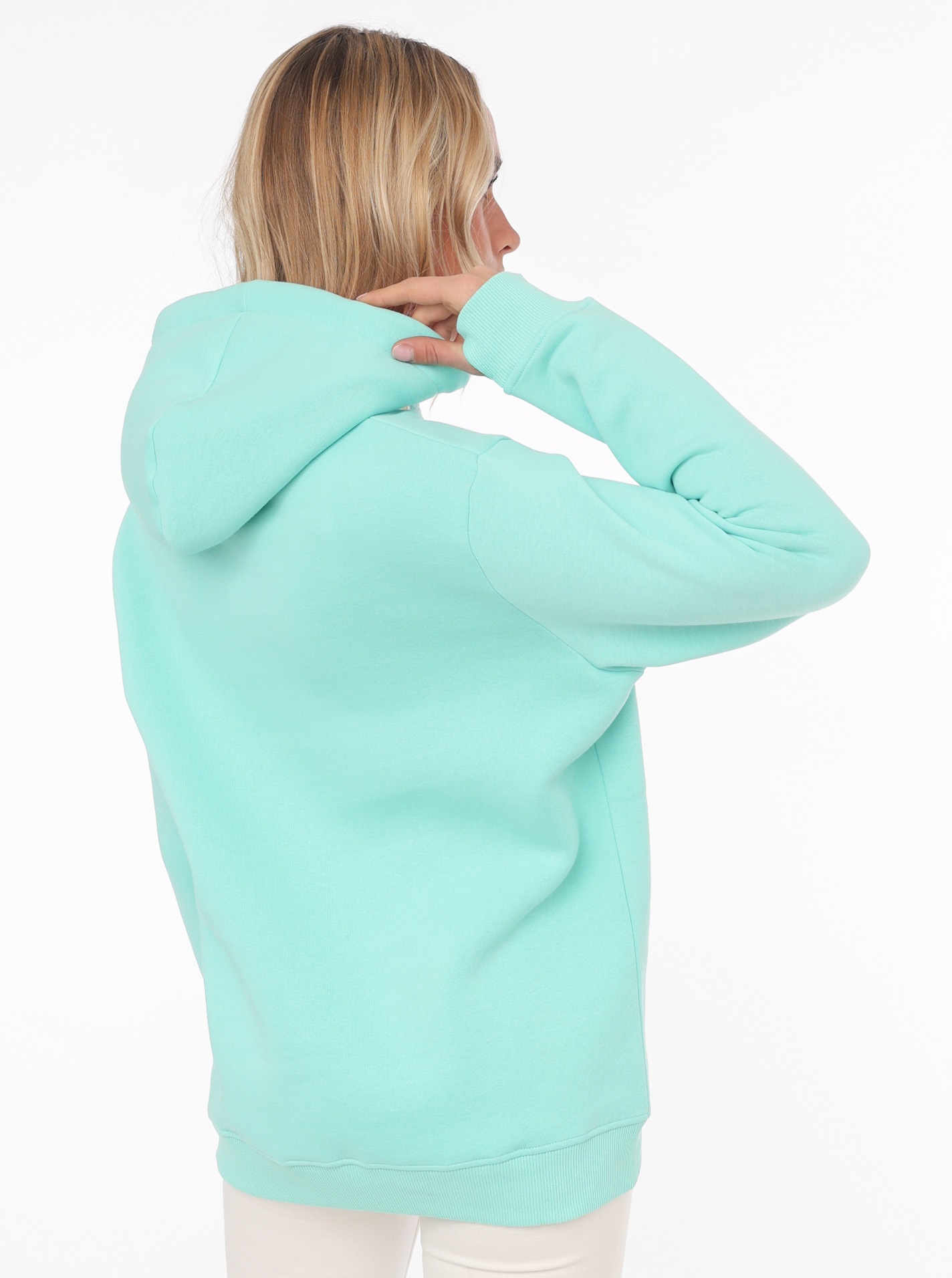 Zwillingsherz Hoodie »"Frei sein"«, mit maritimen Design, Kängurutaschen und Stickerei