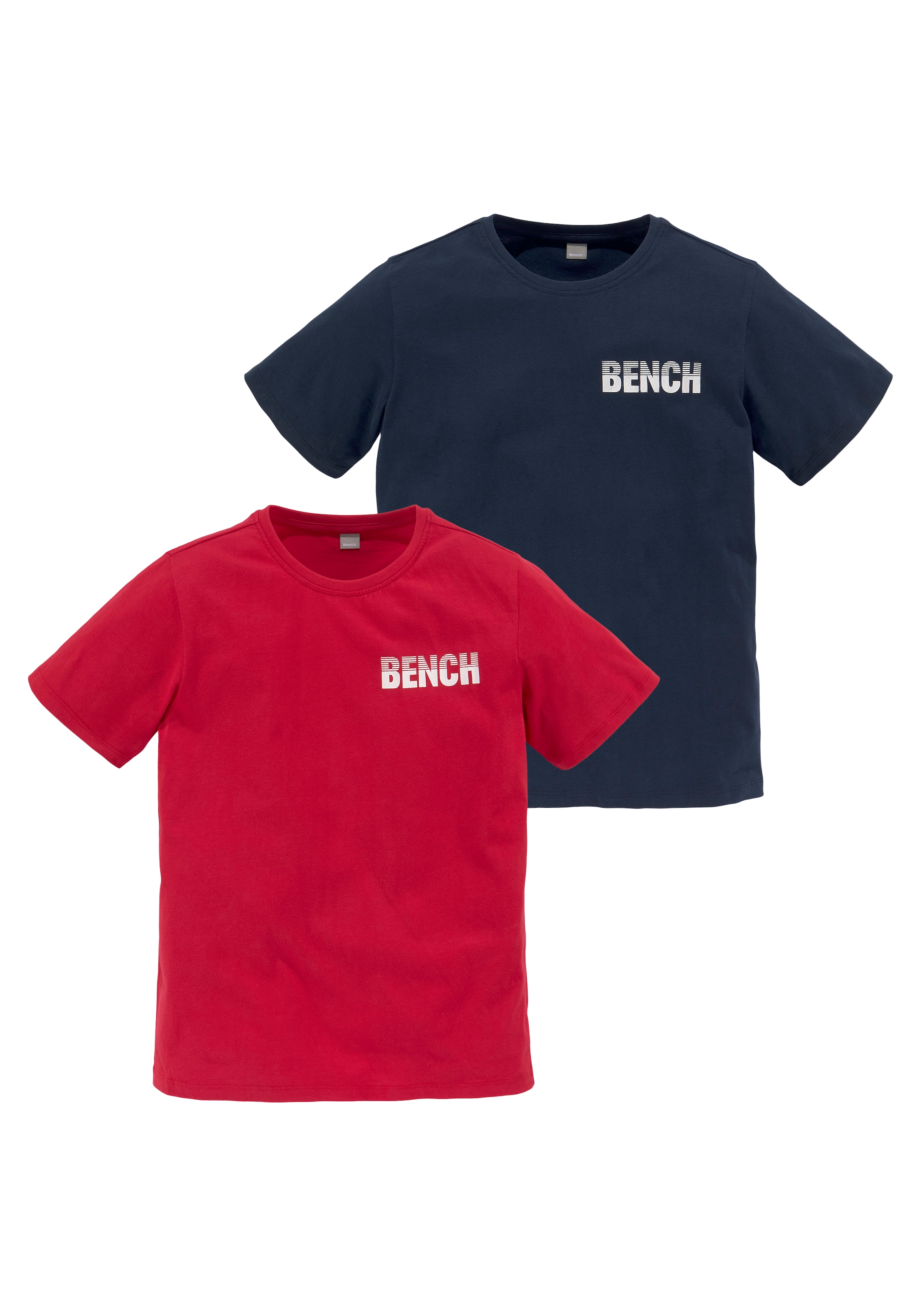 Jelmoli-Versand | Jungen (Packung, tlg.), 2 T-Shirt für ✵ »Basic«, Bench. online bestellen