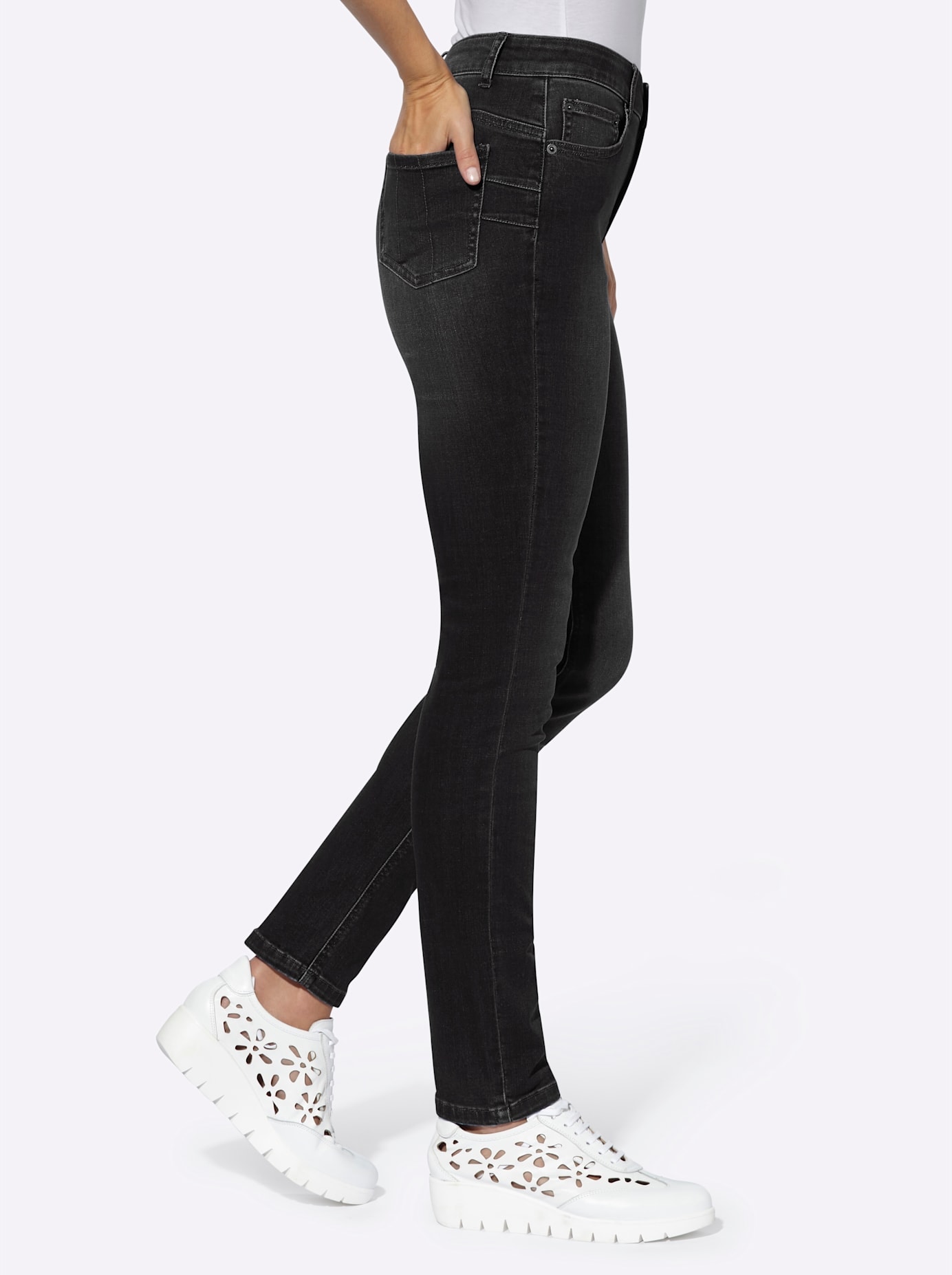 heine Push-up-Jeans, (1 tlg.)