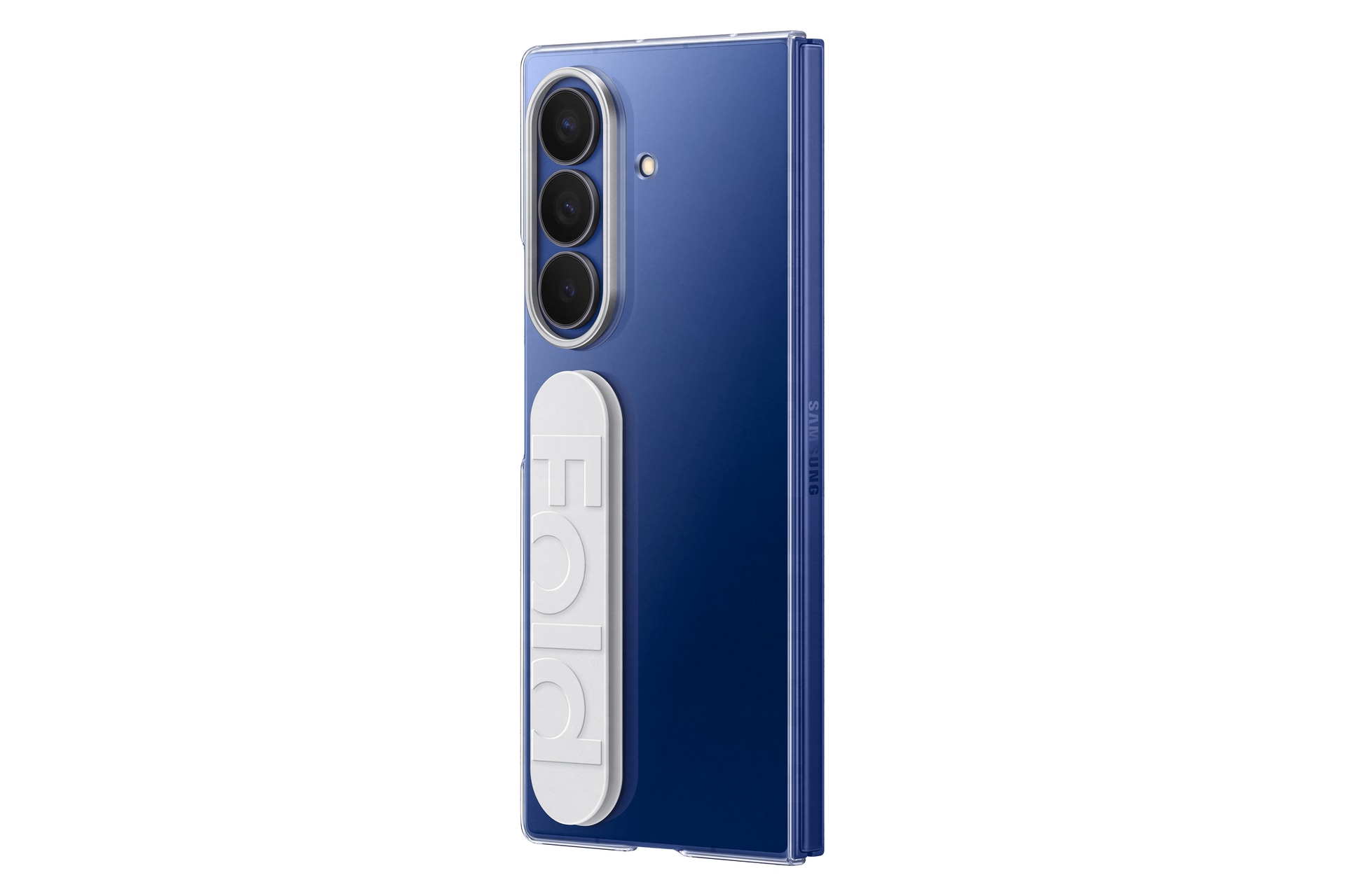 Samsung Handyhülle »Clear Grip Case für Samsung Galaxy Z Fold7«, Samsung Galaxy Z Fold7, Backcover, Schutzhülle, Handyschutzhülle, Case, Schutzcase, stossfest