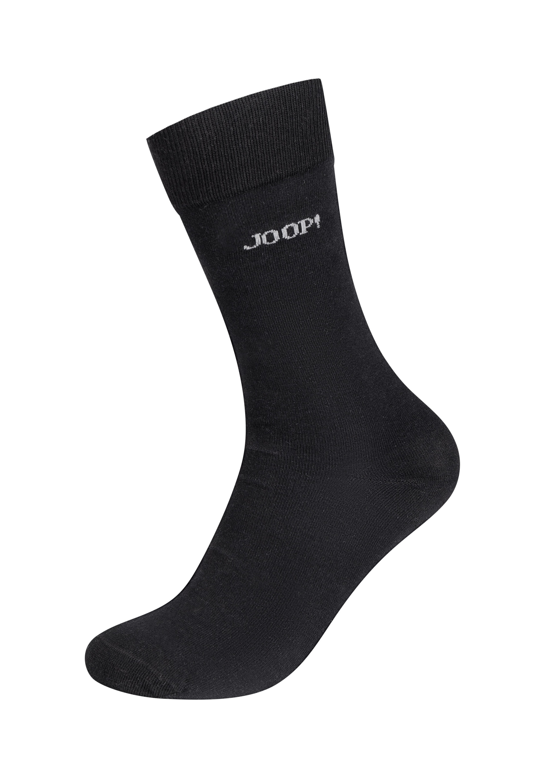 JOOP! Socken »premium essentials«, (4 Paar), mit elastischem Bund