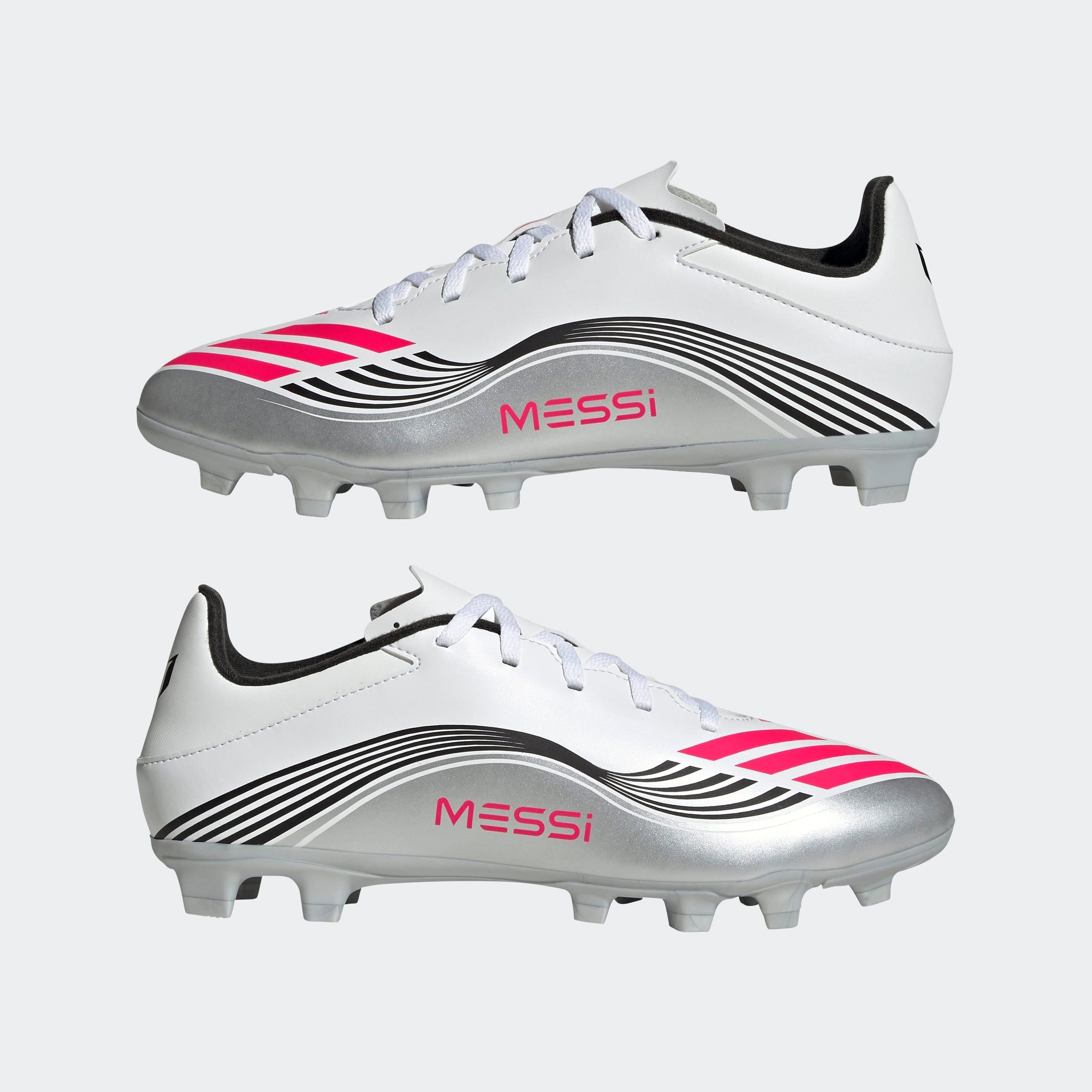adidas Performance Fussballschuh »F50 MESSI CLUB FÜR HART- UND ASCHENPLÄTZE«, geeignet für Rasen- und Kunstrasenplätze
