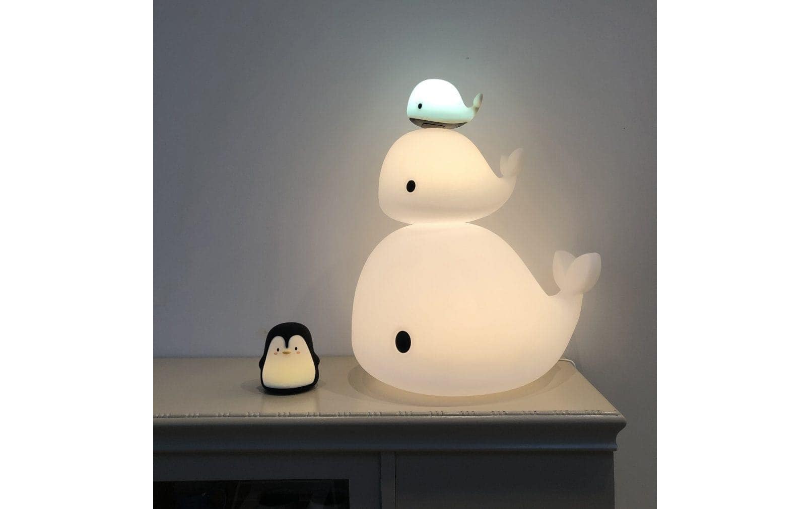 LED Nachtlicht »Filibabba Christian der Wal Bodenlampe«