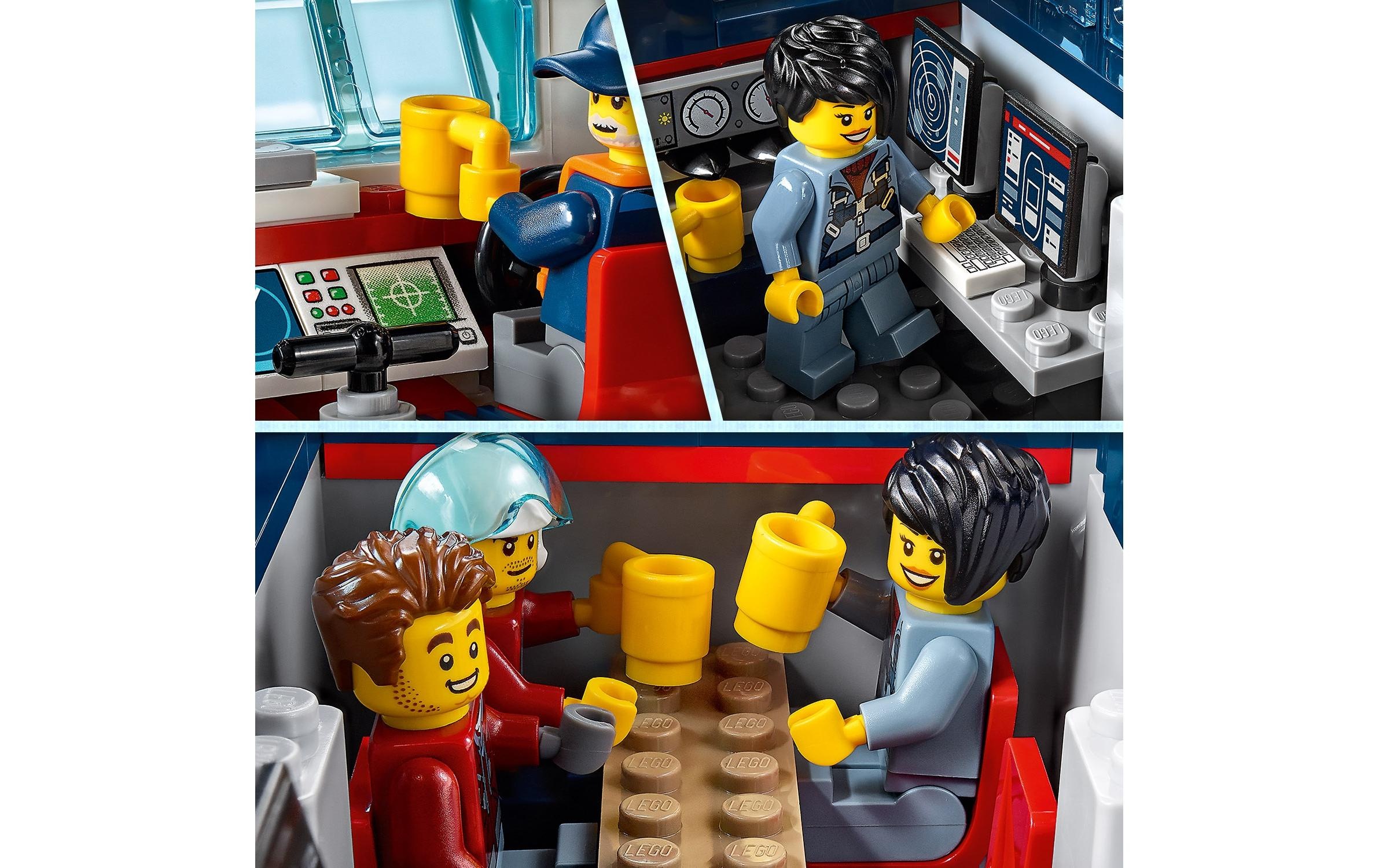 LEGO® Konstruktionsspielsteine »Meeresforschungsschiff 6«