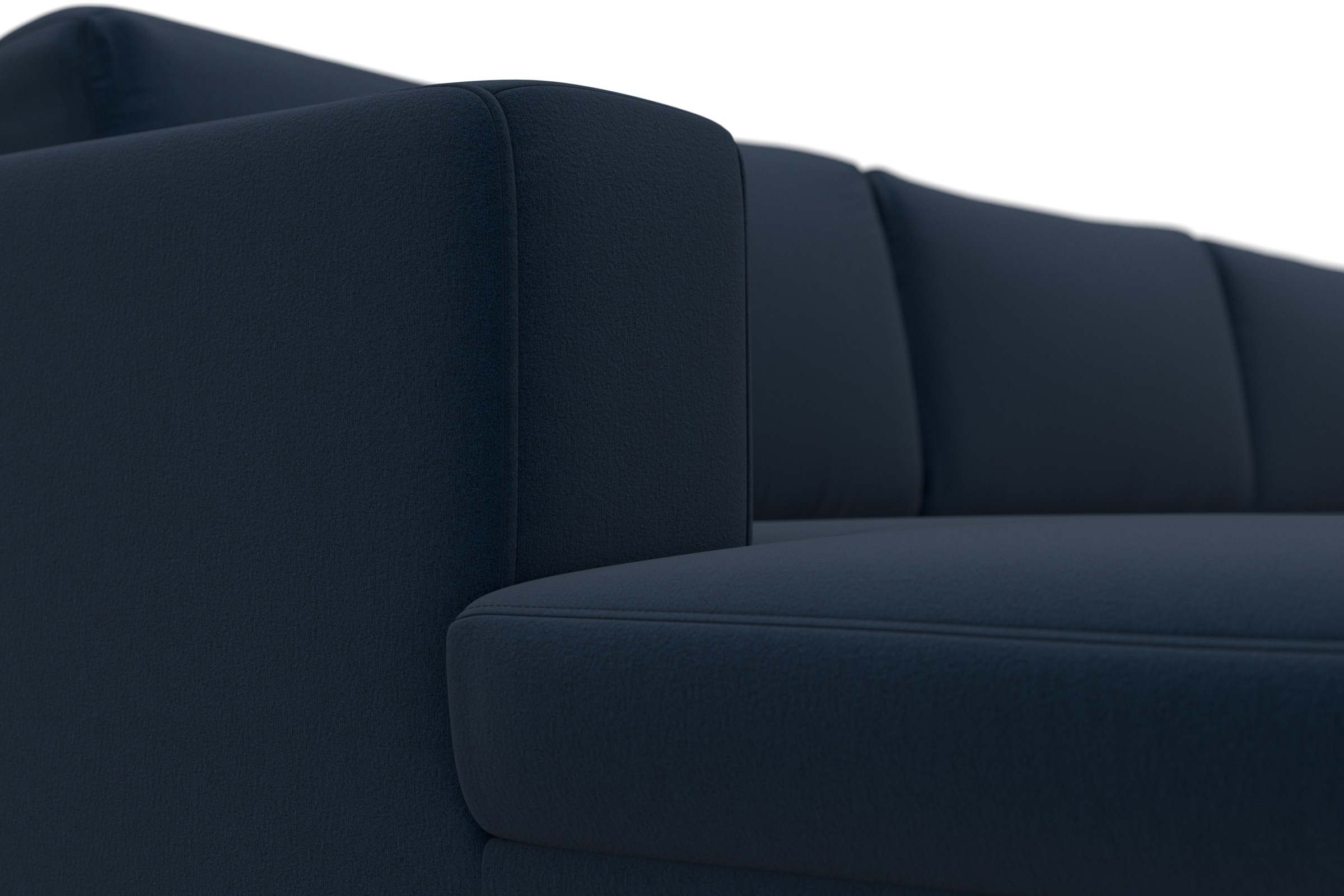 DOMO collection Wohnlandschaft »Modica U-Form«, XXL, in moderner Optik mit, 2 grosszügigen Recamieren, auch in Cord