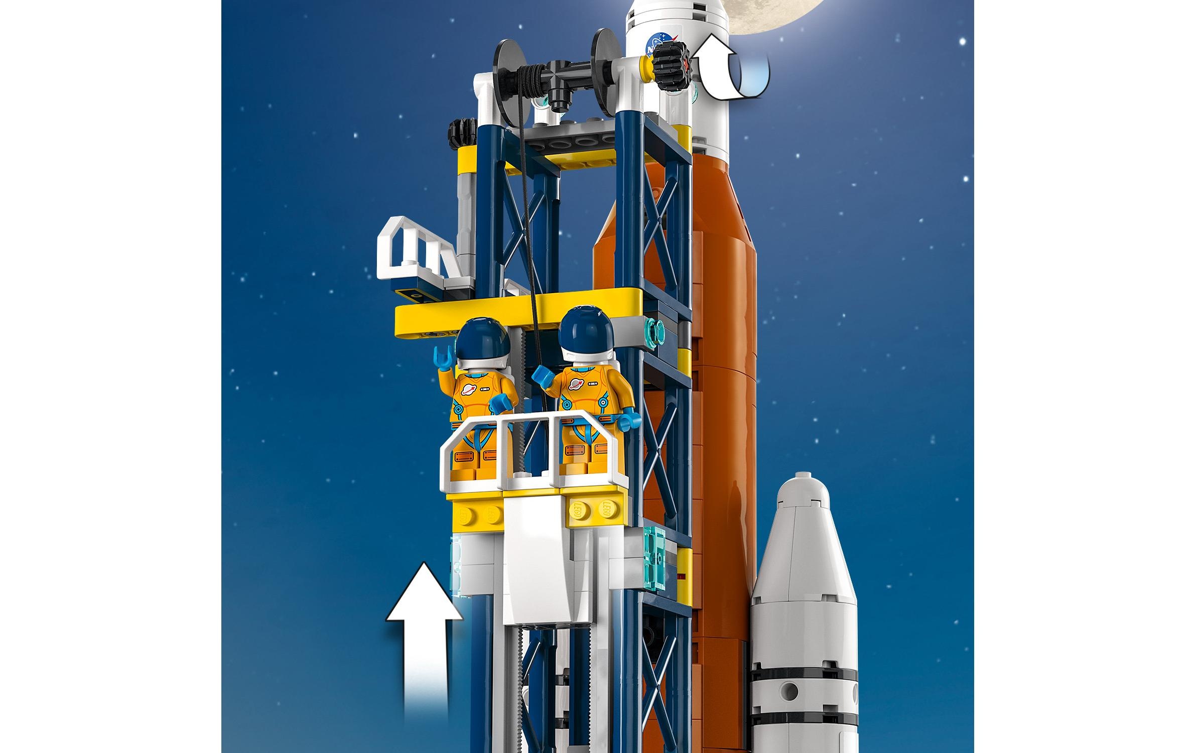 LEGO® Spielbausteine »Raumfahrtzentrum 60351«, (1010 St.)