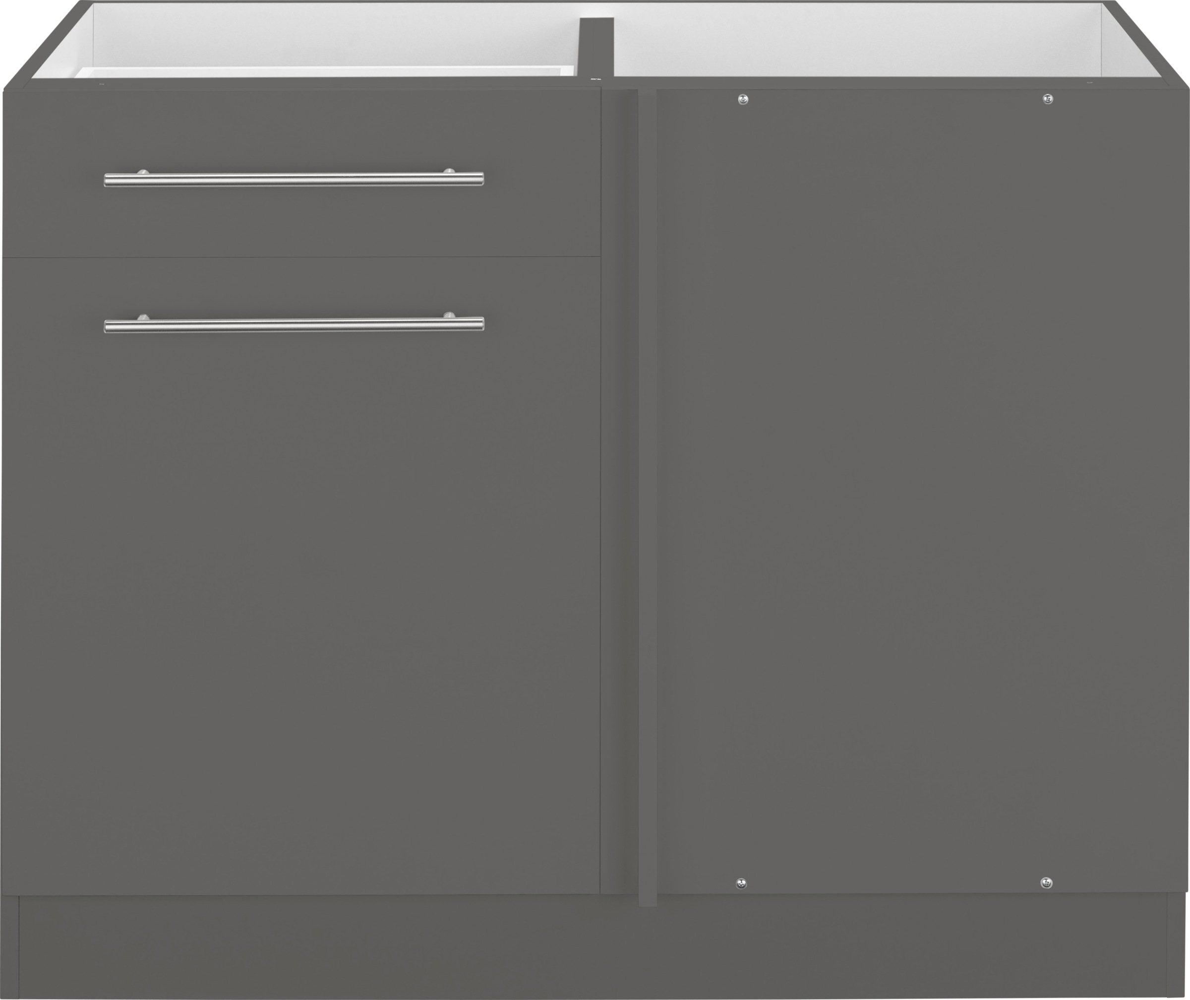 wiho Küchen Eckunterschrank "Unna" 100 cm breit, Planungsmaß 110 cm, ohne Arbeitsplatte