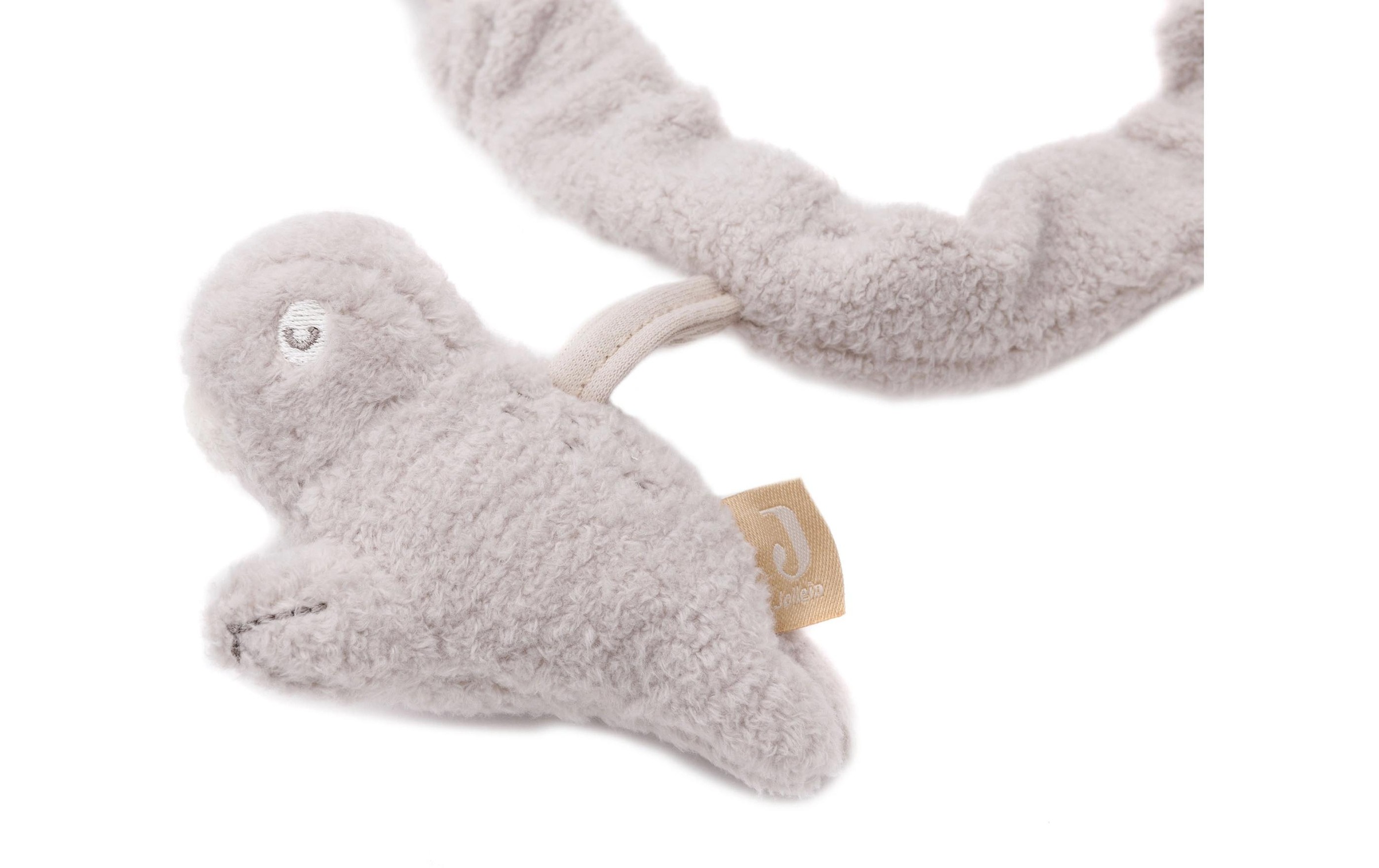 Jollein Kinderwagenanhänger »Deepsea«, (1 tlg.), Spiegelnder Seestern aus Teddystoff