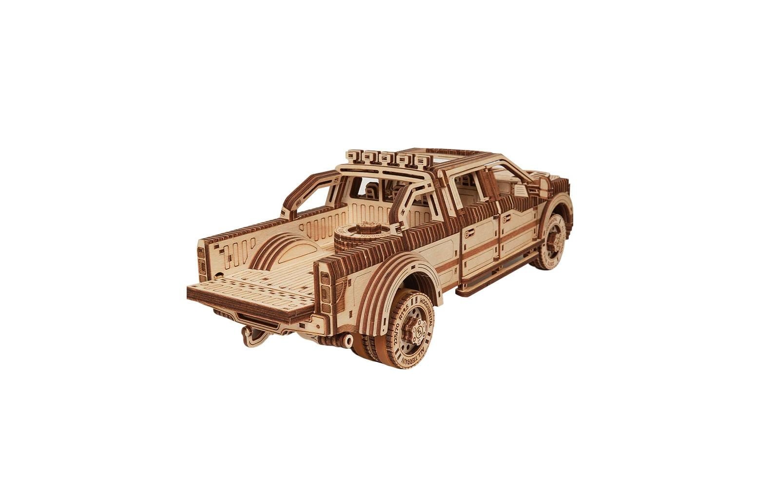 Spielbausteine »WoodTrick Pick-up Truck«, (706 St.)