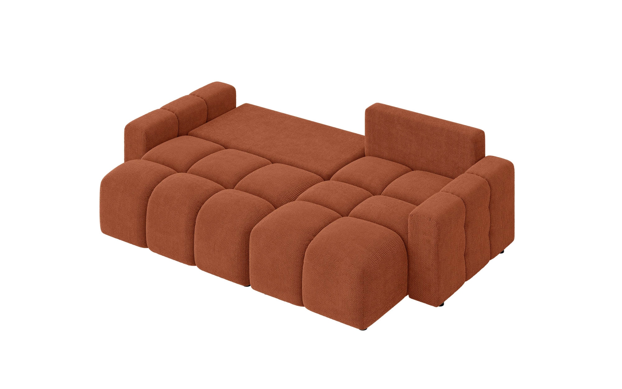INOSIGN Ecksofa »FELICI, Schlafsofa 233cm, L-Form mit Recamiere beidseitig montierbar«, Designsofa mit Bettfunktion und Bettkasten, Masse B/T/H: 233/142/88 cm