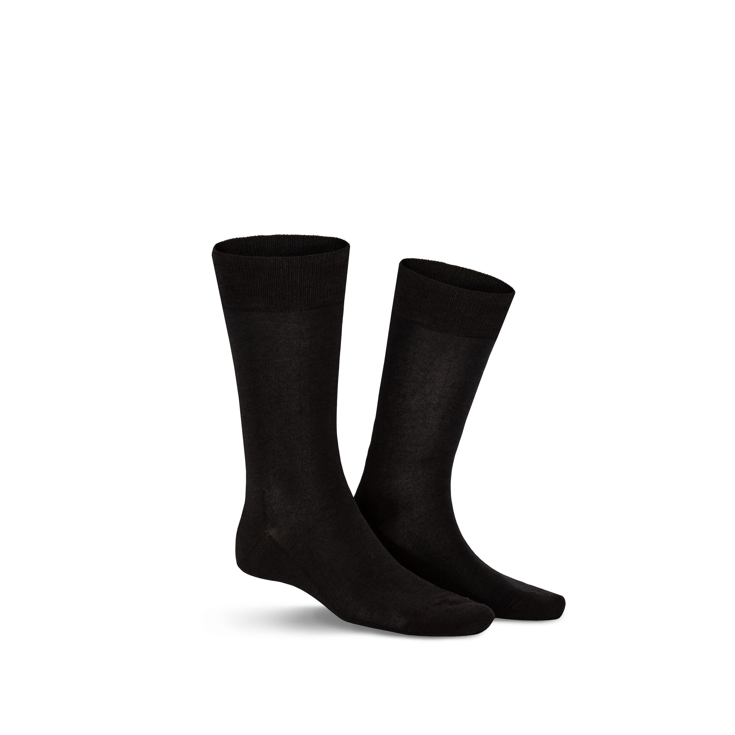 KUNERT Socken "CLARK" druckfreier Komfortbund, Cotton-Mix