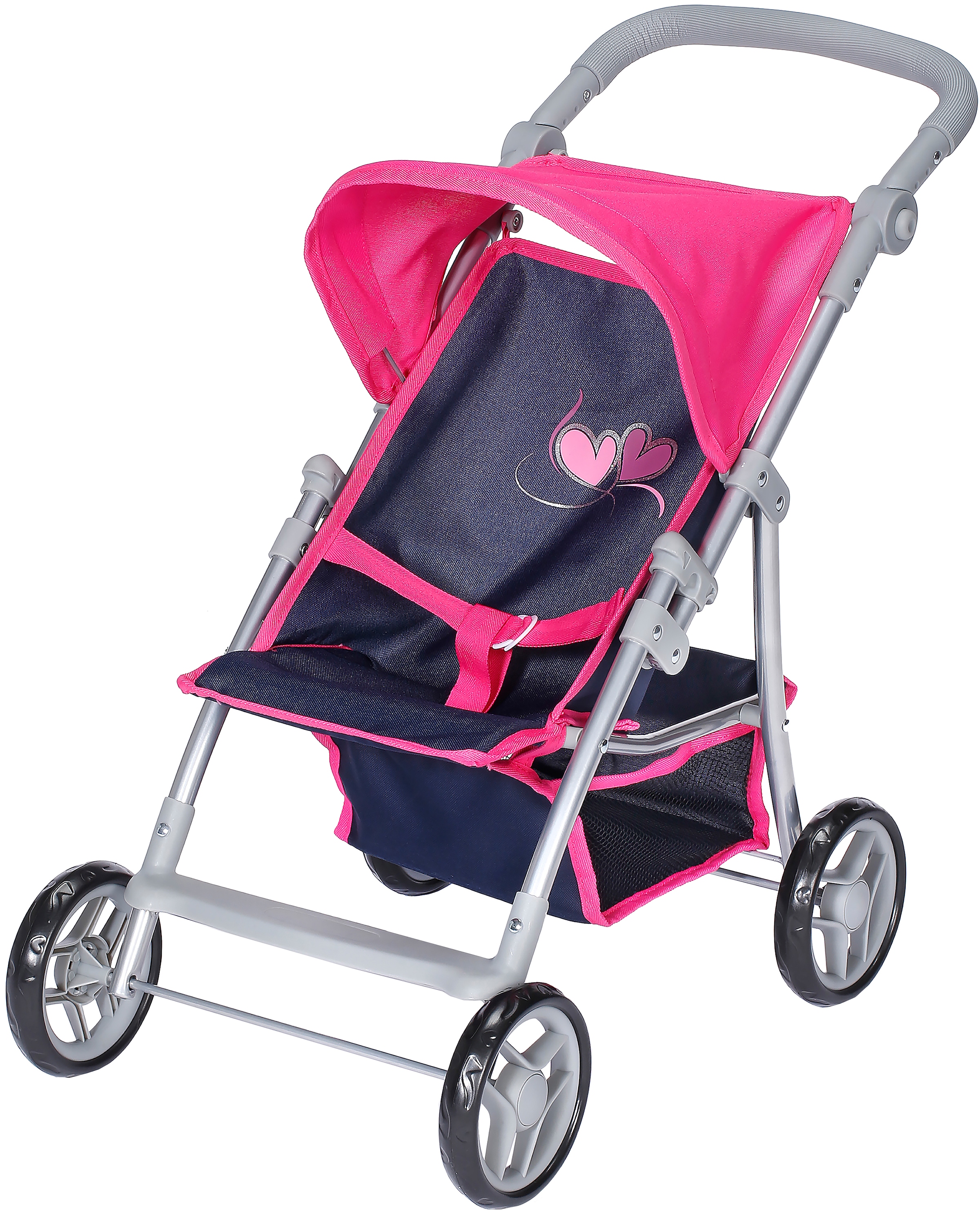 Knorrtoys® Puppenbuggy »Liba - Flying Hearts Blue«