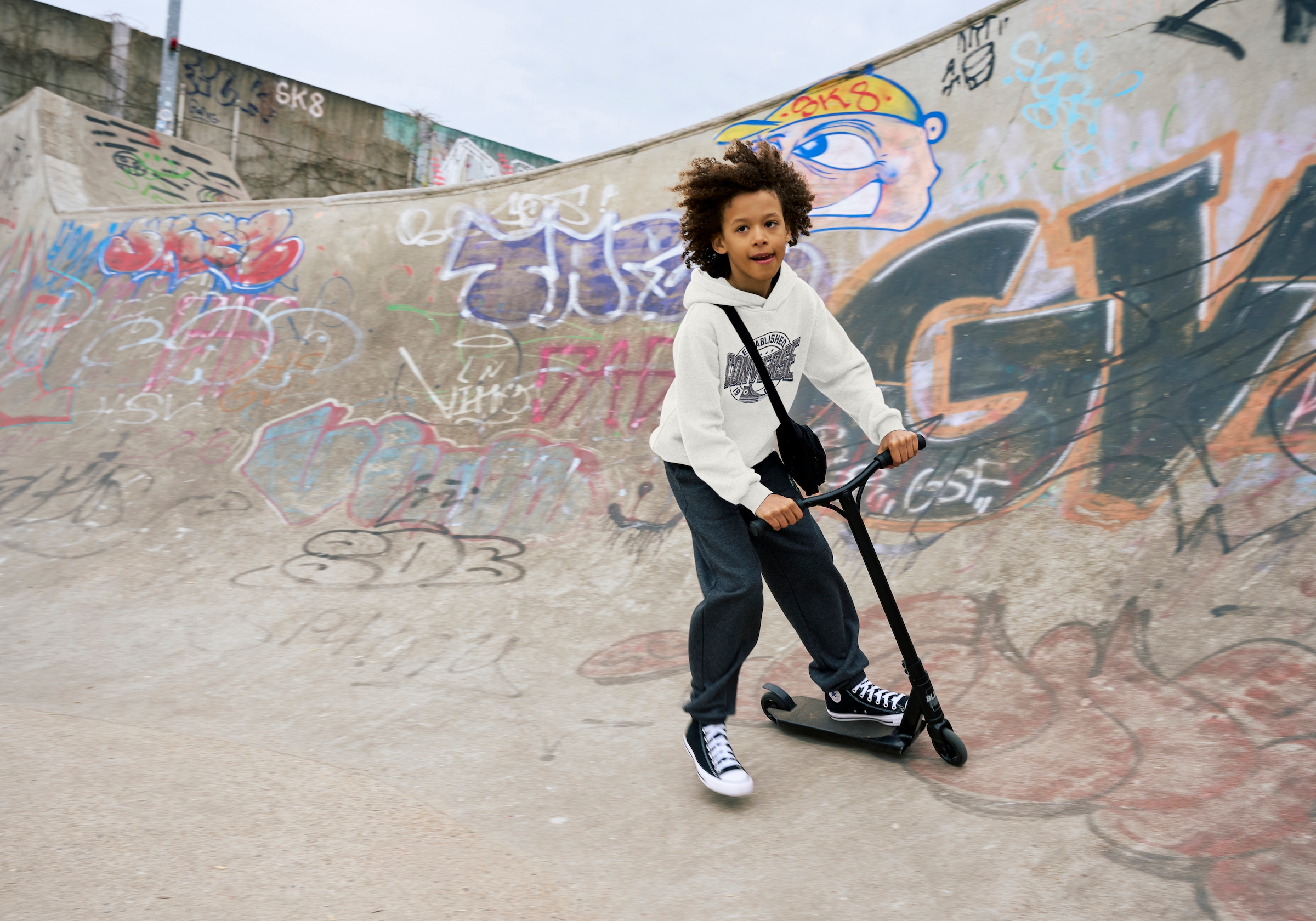 Converse Kapuzensweatshirt »CNVB HERITAGE EST CNV PO HOODY«, (1 tlg.)