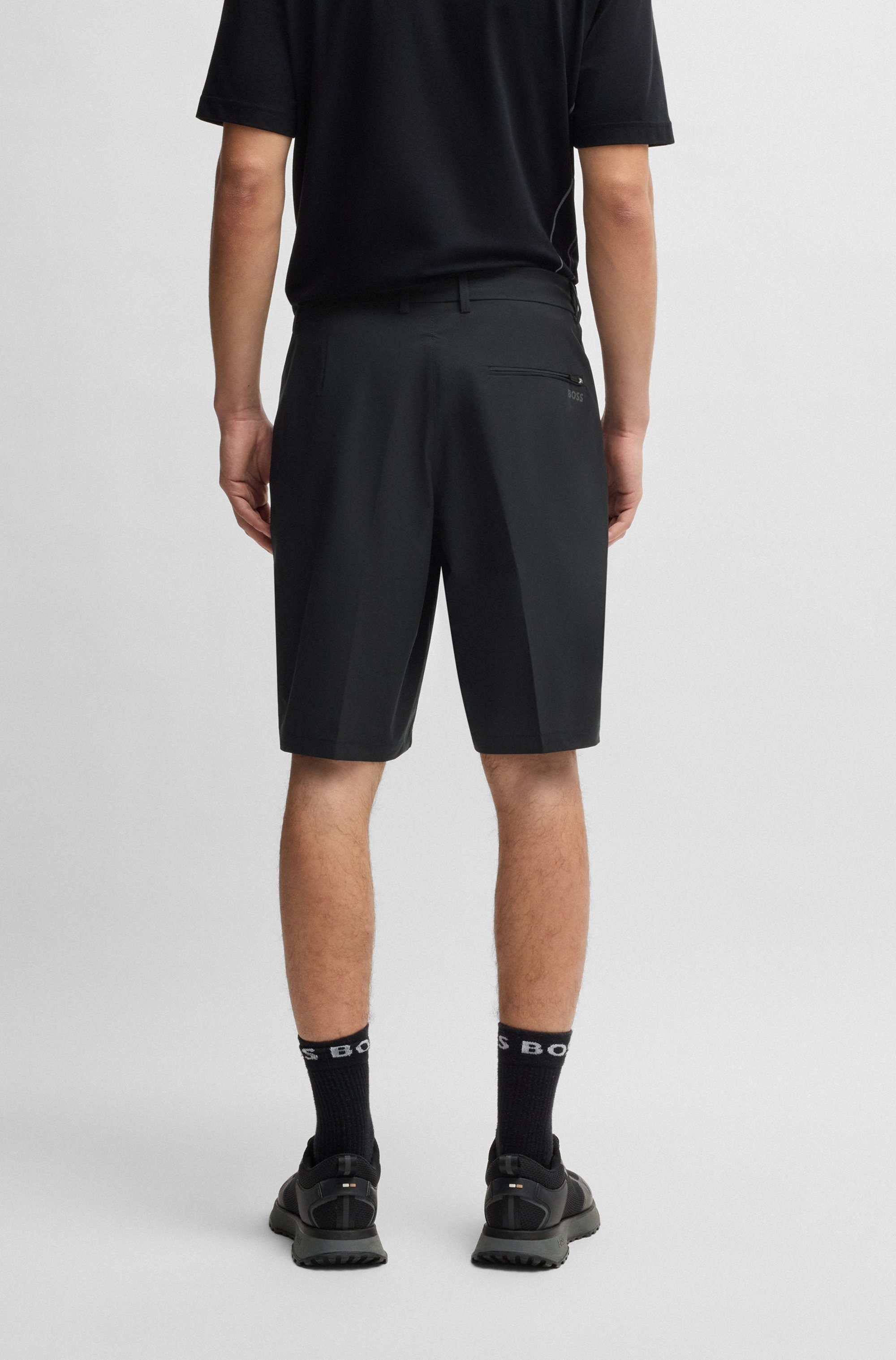 BOSS GREEN Shorts »S Speedflex«, in klassischer Form Jogpants Sweatpants Stretchhose