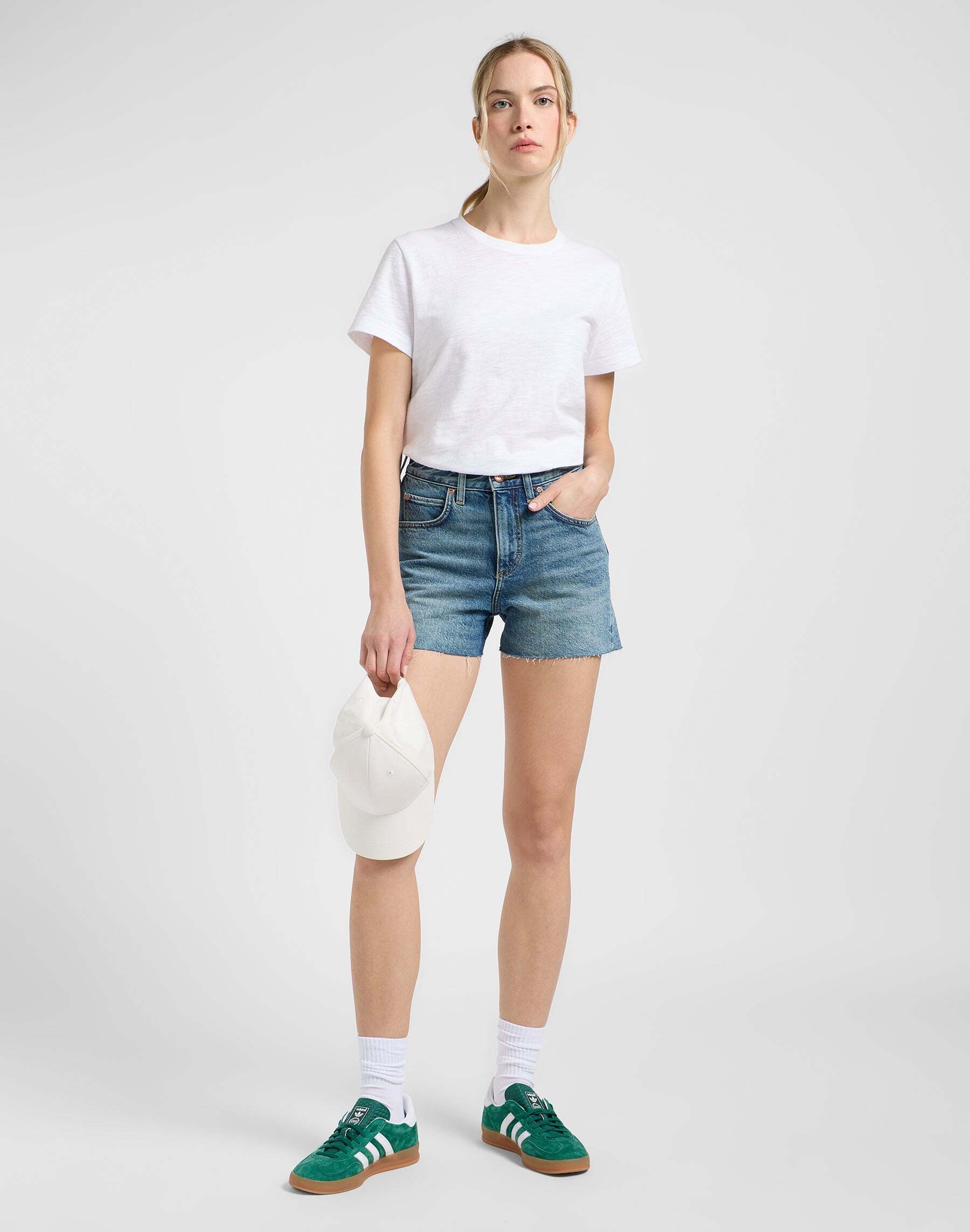 Lee® Straight-Jeans »LEE Jeansshorts Rider Short 3In«