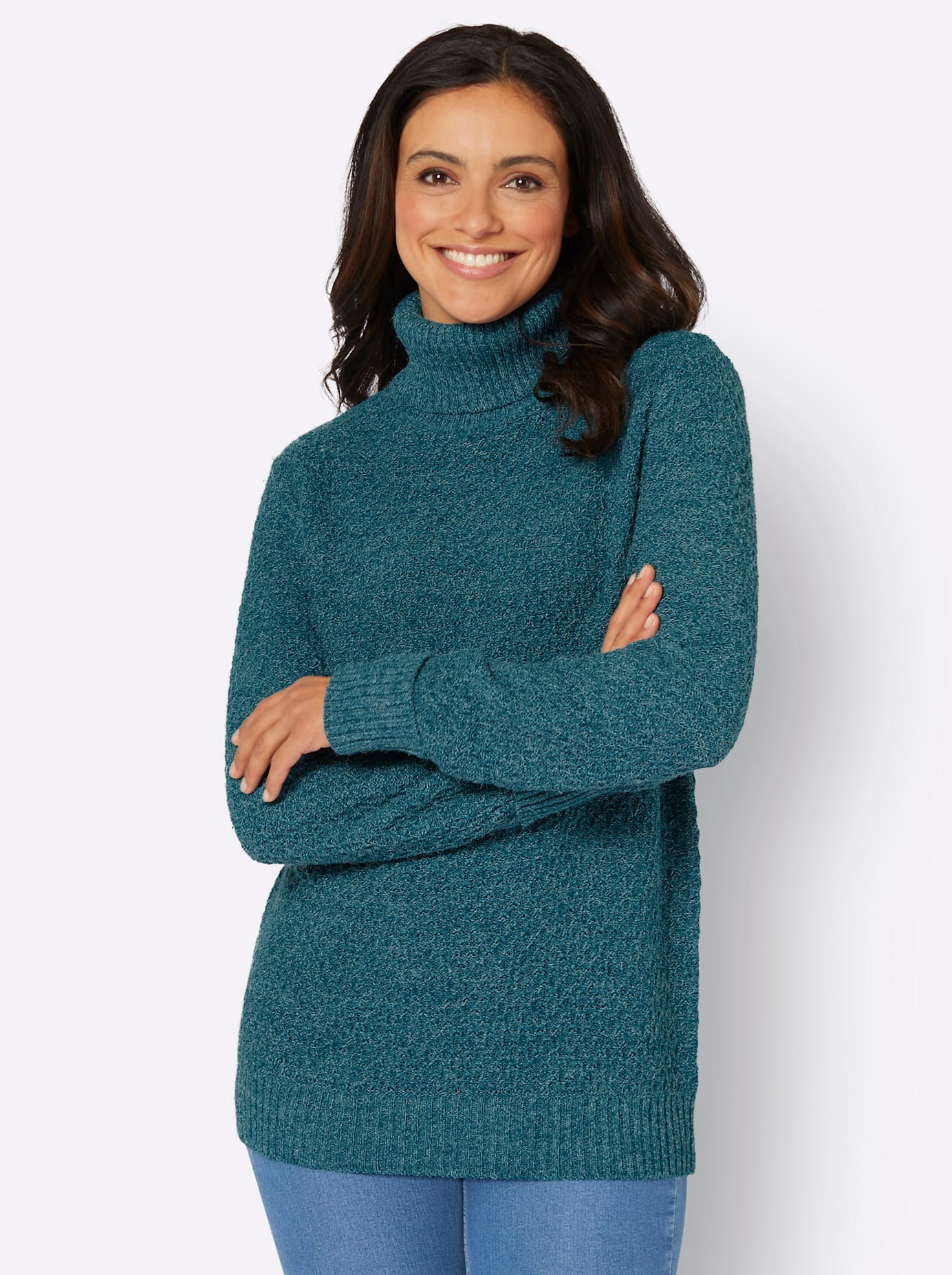 Inspirationen Rollkragenpullover »Rollkragen-Pullover«