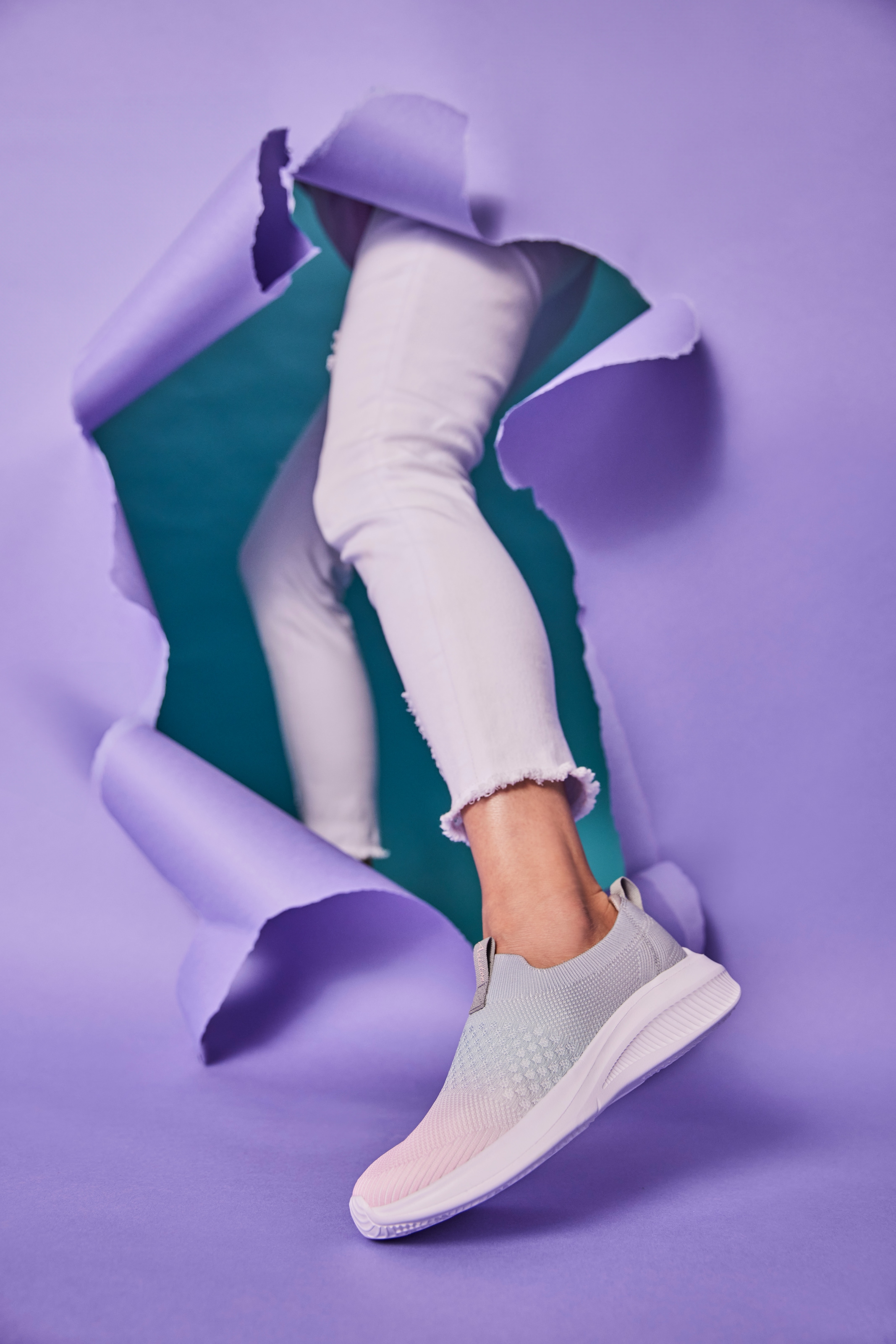 Aniston SHOES Slip-On Sneaker, Freizeitschuh, Barfussschuh, Schlupfschuh - NEUE KOLLEKTION