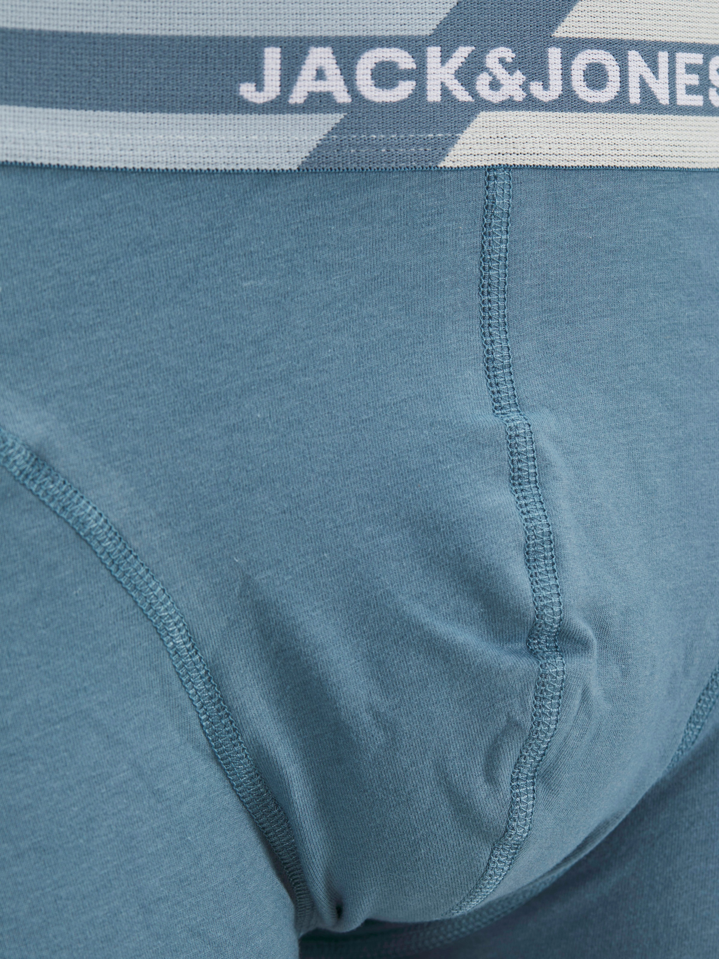 Jack & Jones Trunk »JACSTEVE SOLID TRUNKS 3 PACK SN«, (3 St.), mit Logo Schriftzug