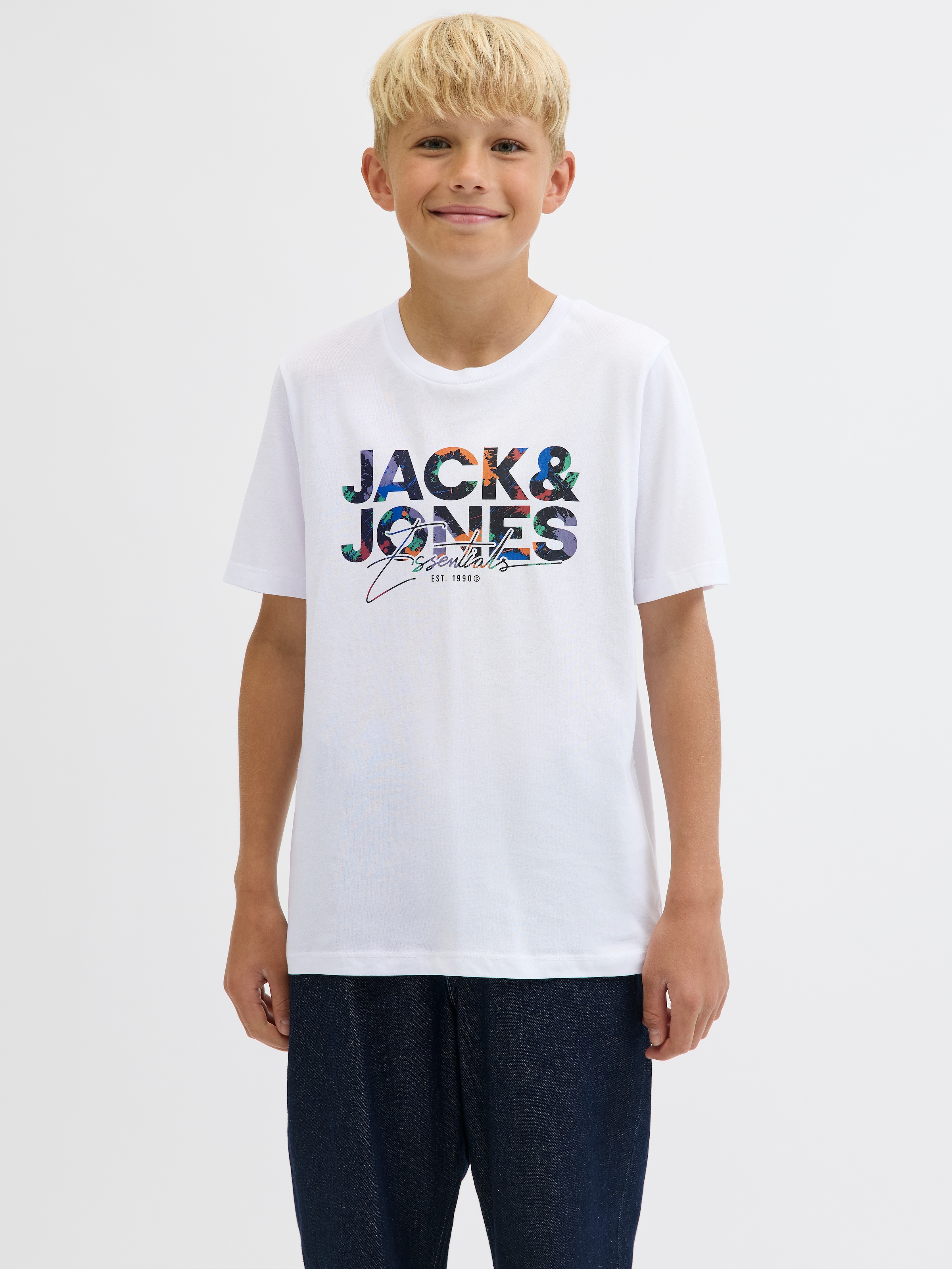 Jack & Jones Junior T-Shirt »JJGEPLAS TEE SS CREW NECK 3PK MP JNR«, (Packung, 3 tlg.)