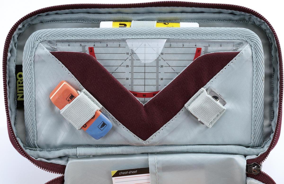 NITRO Federtasche »Pencil Case XL«, Federmäppchen, Schlampermäppchen, Faulenzer Box, Stifte Etui