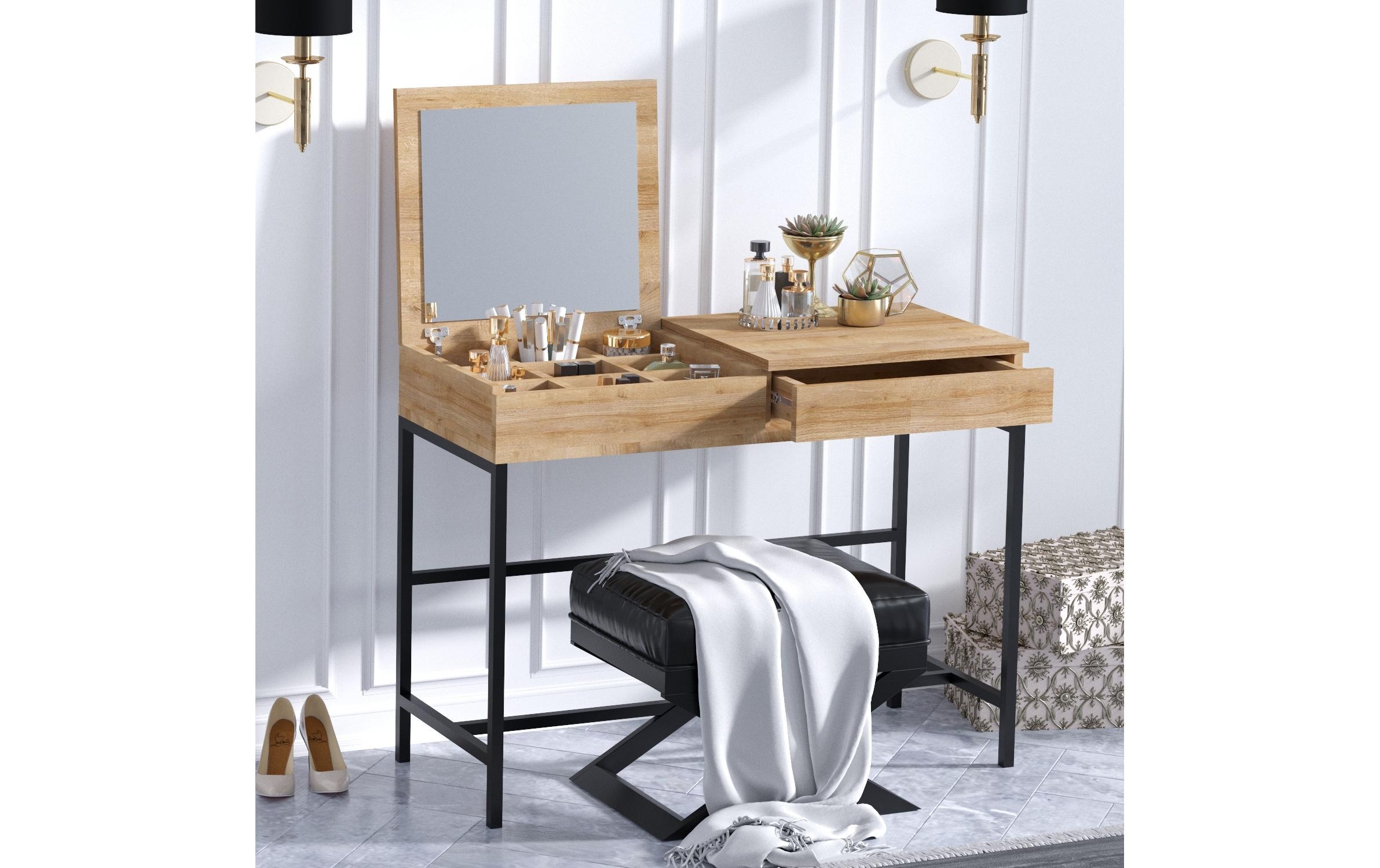 WOODY FASHION Schminktisch »Linda«