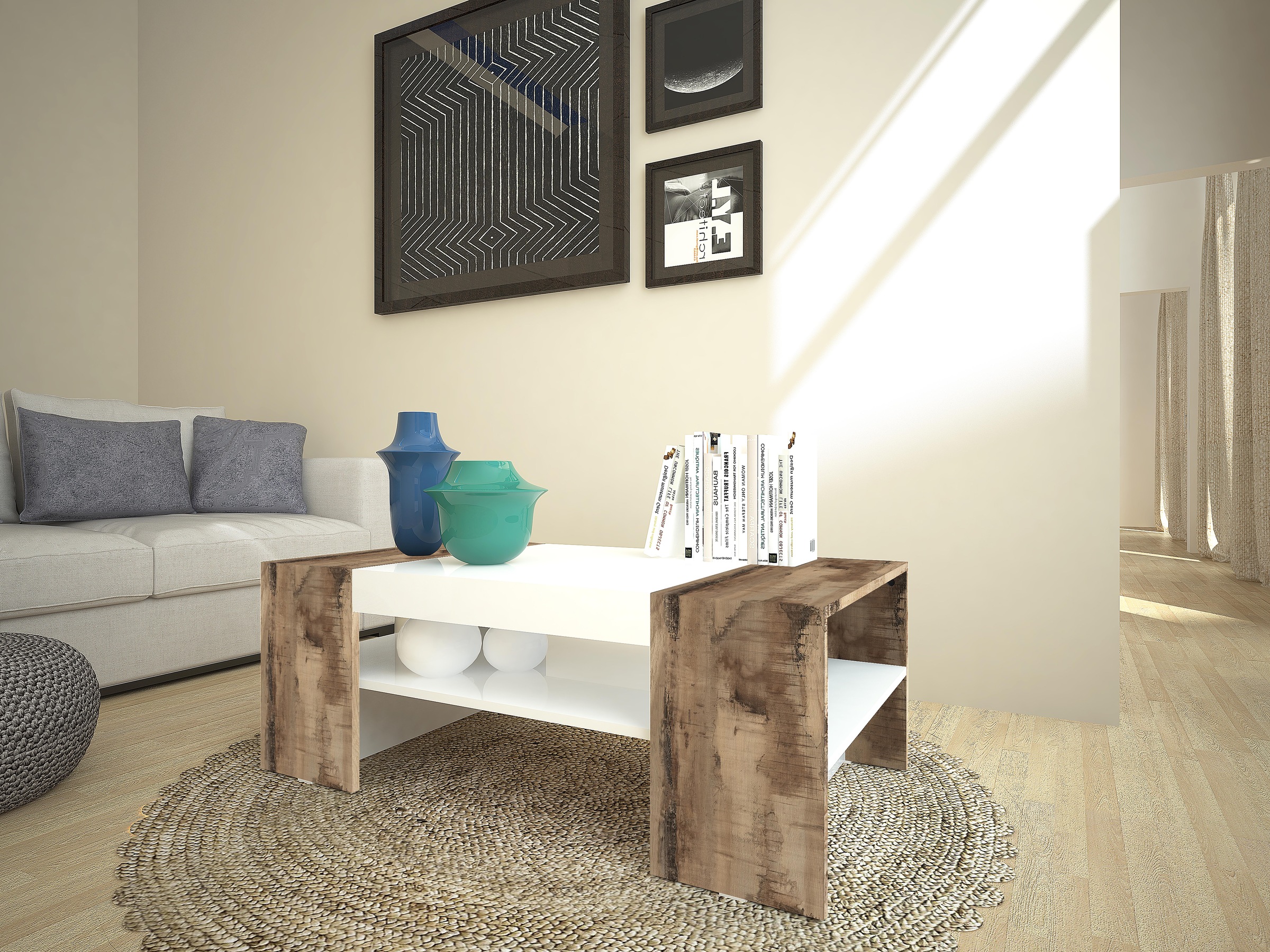 Home affaire Couchtisch "Cherry" mit praktischem Ablagefach