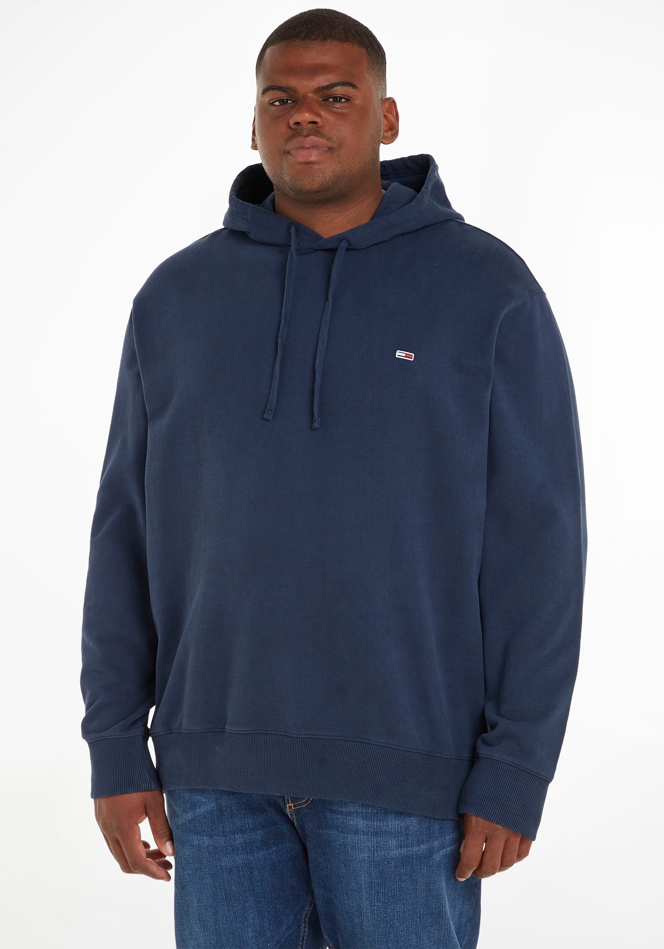 Tommy Jeans Plus Kapuzensweatshirt »TJM PLUS COLLEGE HOODIE«, mit Backprint  online bestellen | Jelmoli-Versand