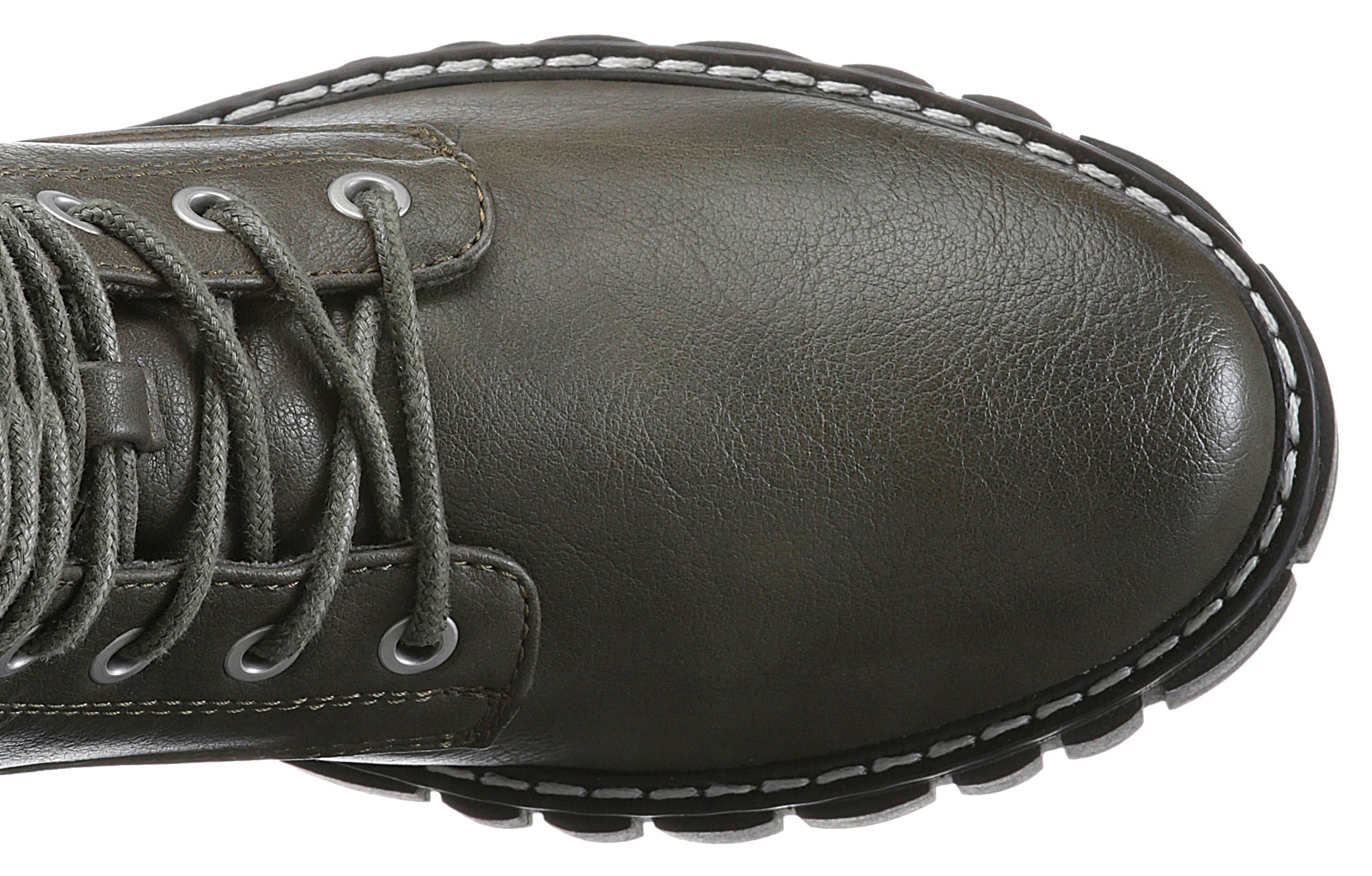 Mustang Shoes Schnürboots, mit Profilsohle