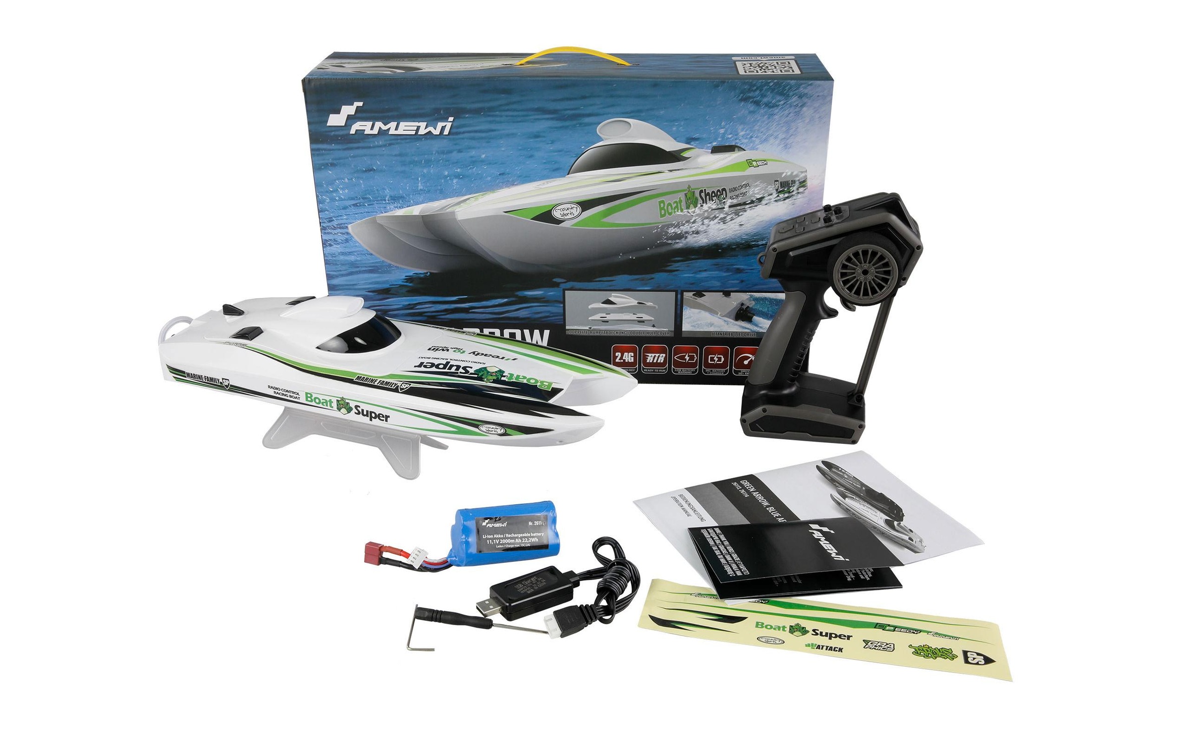 Amewi RC-Boot »Jetboot Arrow Brushless 400 mm RTR«