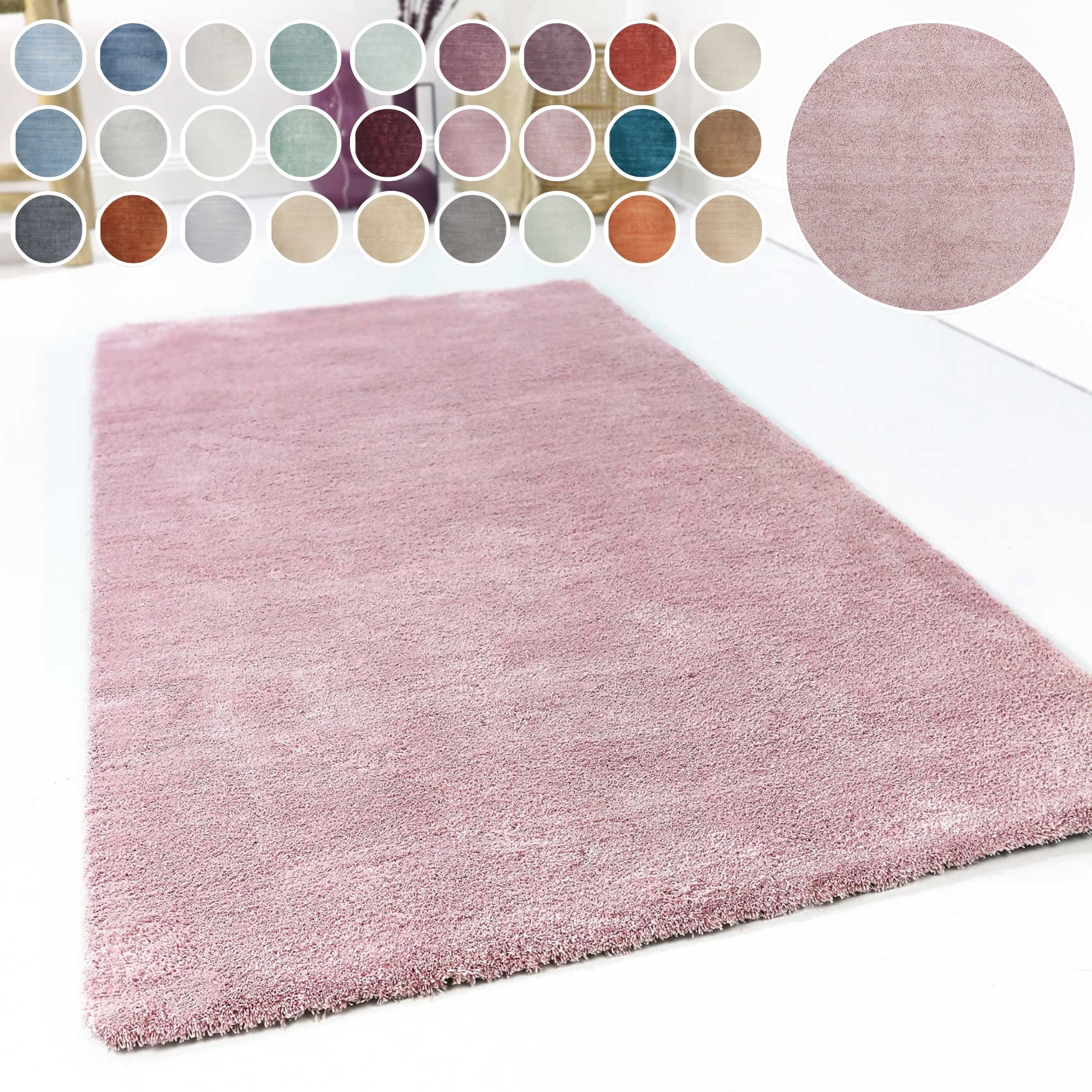 Esprit Teppich »Loft ESP-4223«, rechteckig, 20 mm Höhe, Wohnzimmer, grosse Farbauswahl, sehr weicher Flor, dicht gewebt, robust