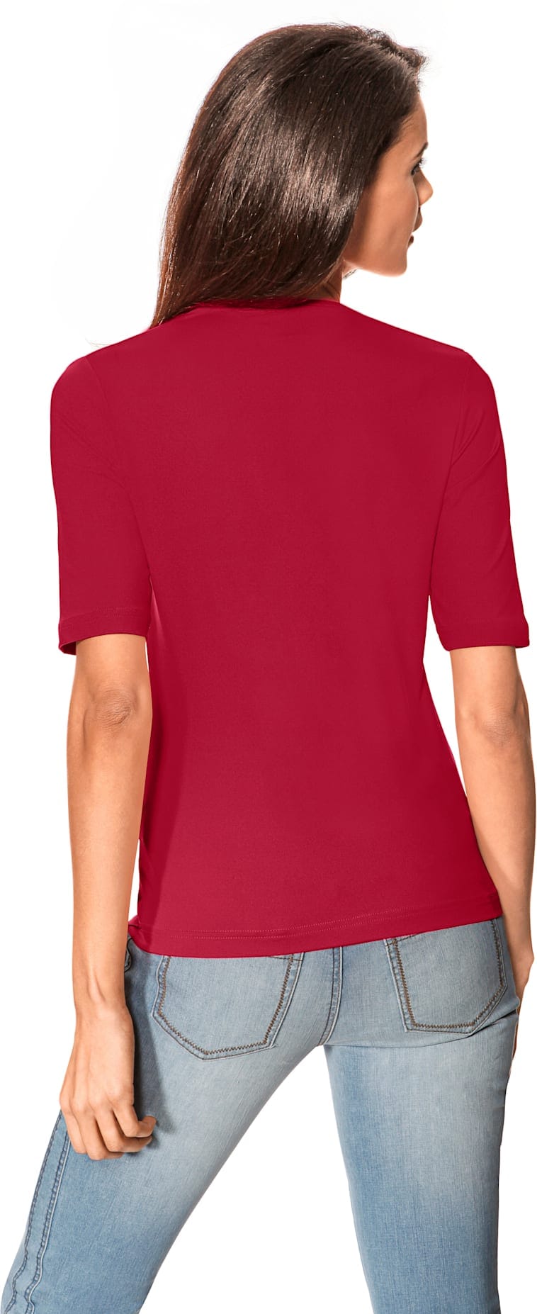 heine V-Shirt »V-Shirt«, (1 tlg.)