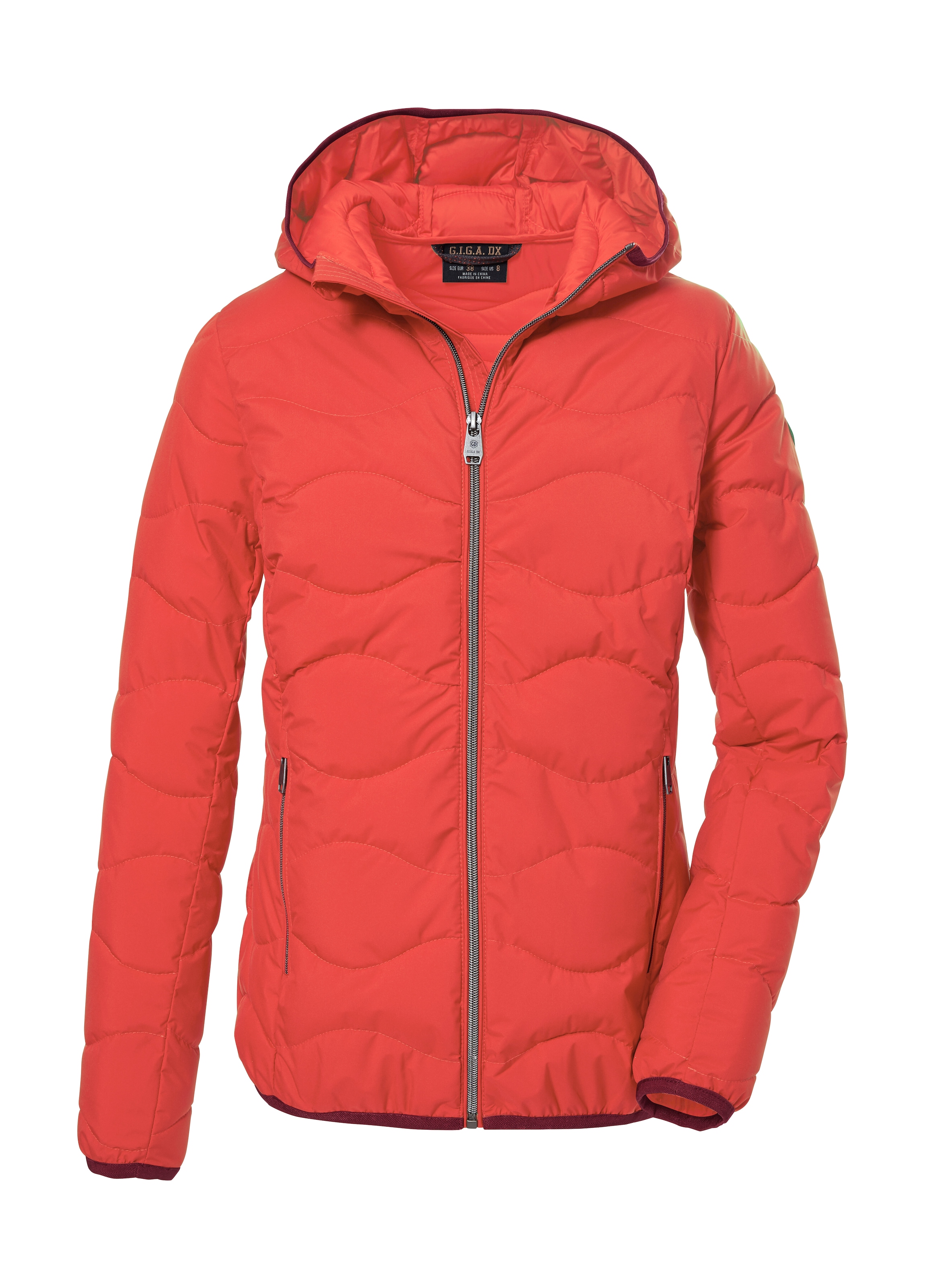 G.I.G.A. DX by killtec Steppjacke »GW 21 WMN QLTD JCKT« Elegante, wasserabweisende Damenjacke aus recycelten Materialien