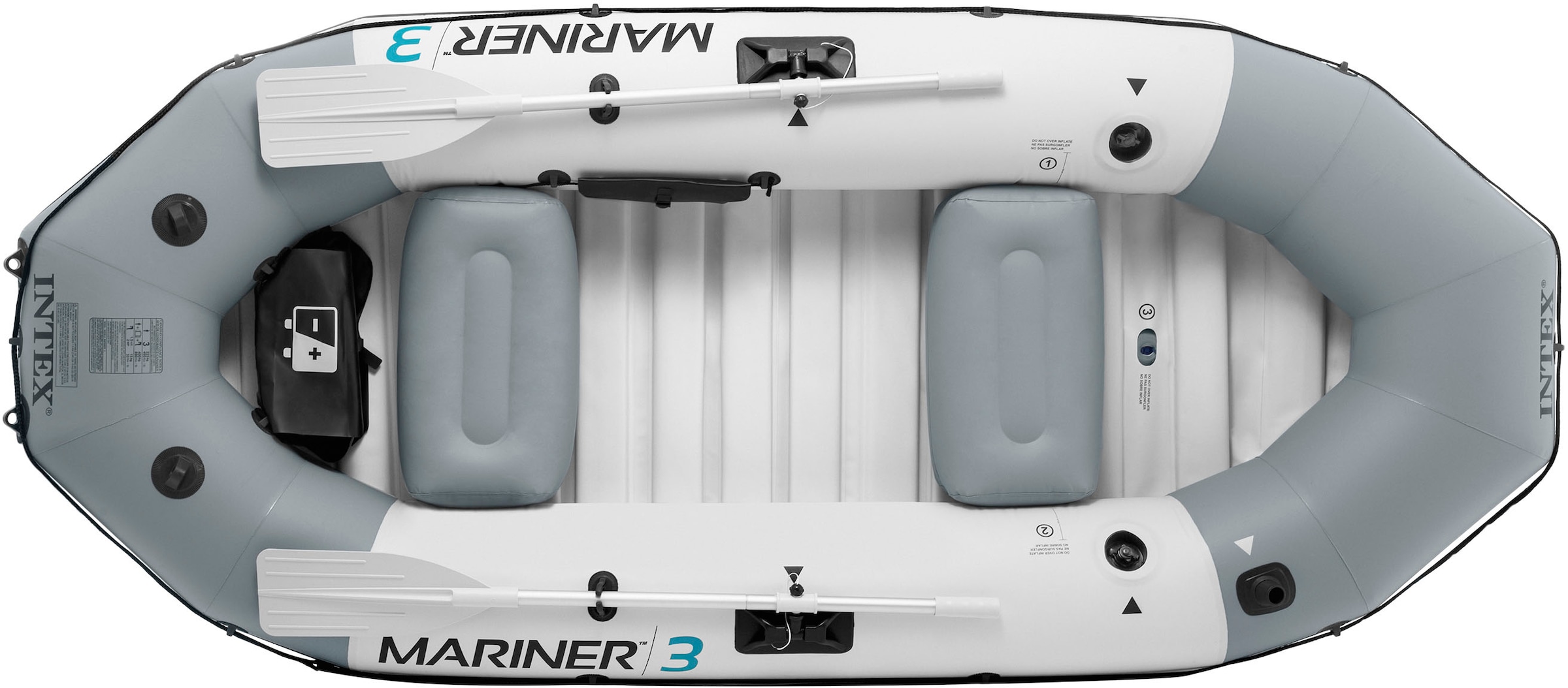 Intex Schlauchboot »Mariner 3«, (Set, mit 2 Paddeln und Luftpumpe)