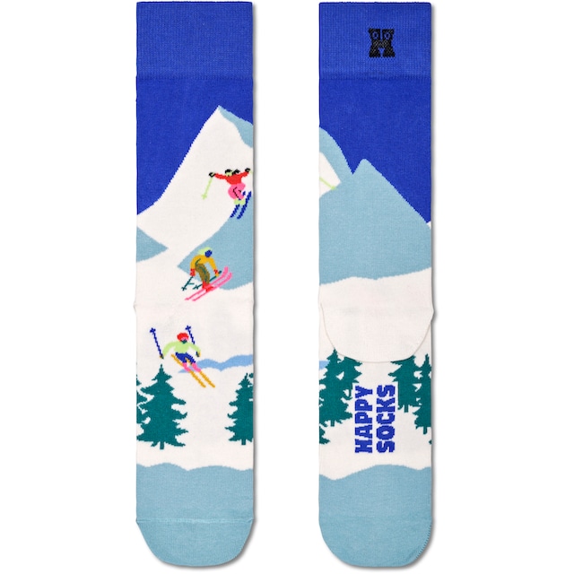 bei Skiing online Jelmoli-Versand Socks Happy Socken, Socks Paar), (2 bestellen Schweiz
