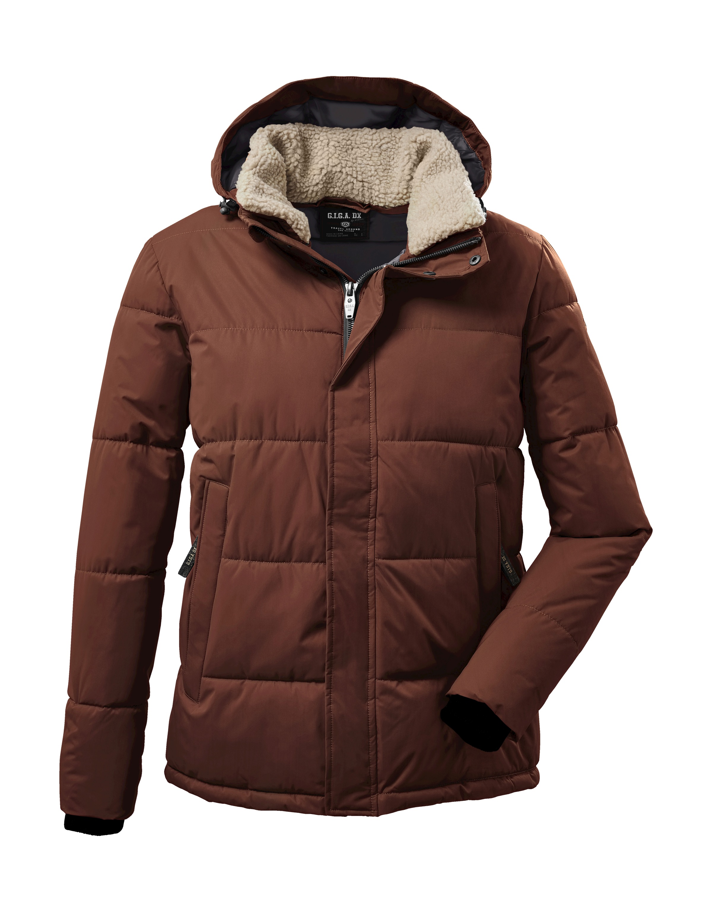 G.I.G.A. DX by killtec Steppjacke »Ventoso MN Quilted JCKT A« Urbaner Style, wasserabweisend, winddicht, abzipbare Kapuze
