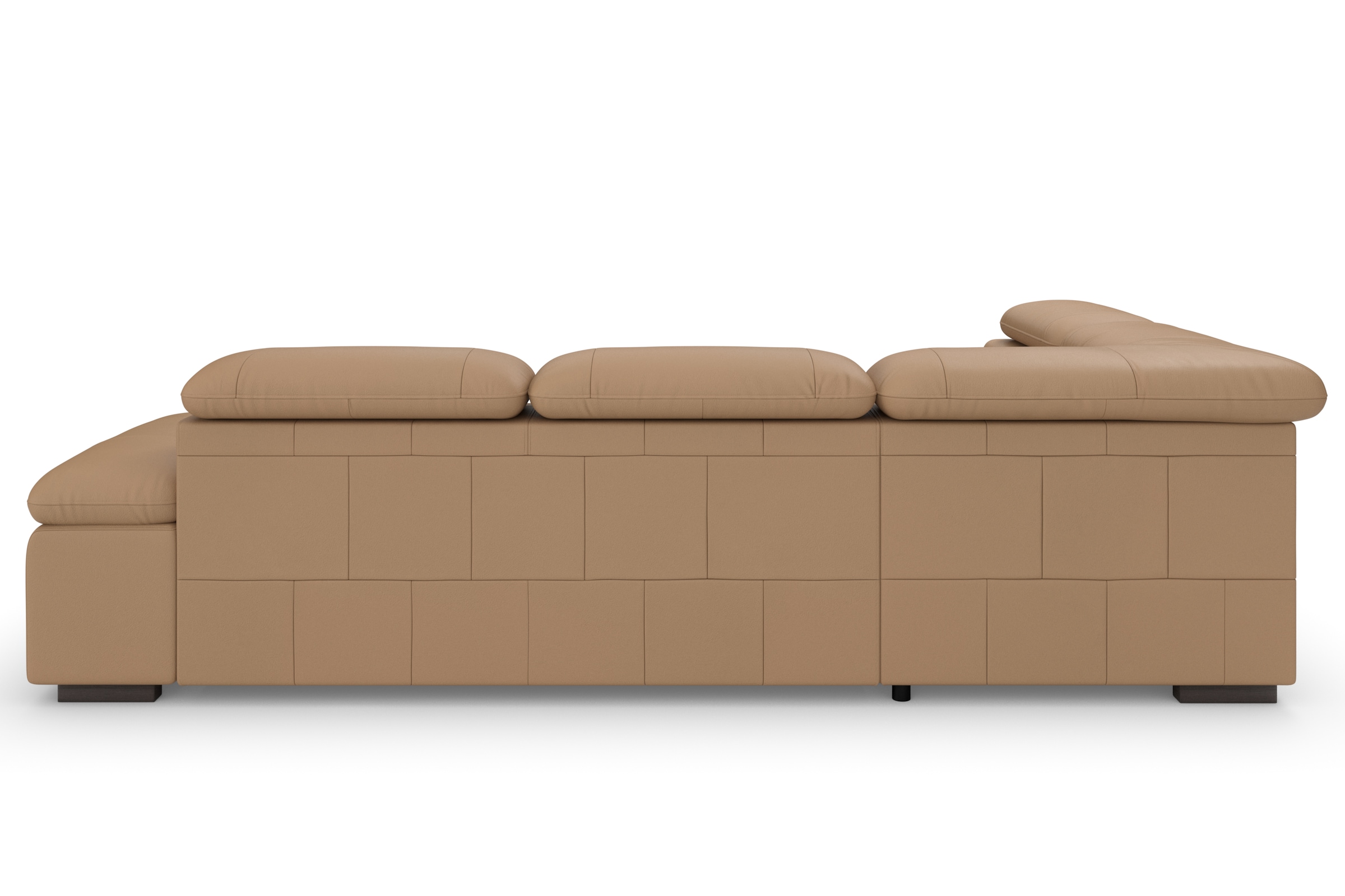Home affaire Ecksofa »Alberto L-Form«, mit Kopfteilverstellung, wahlweise mit Bettfunktion