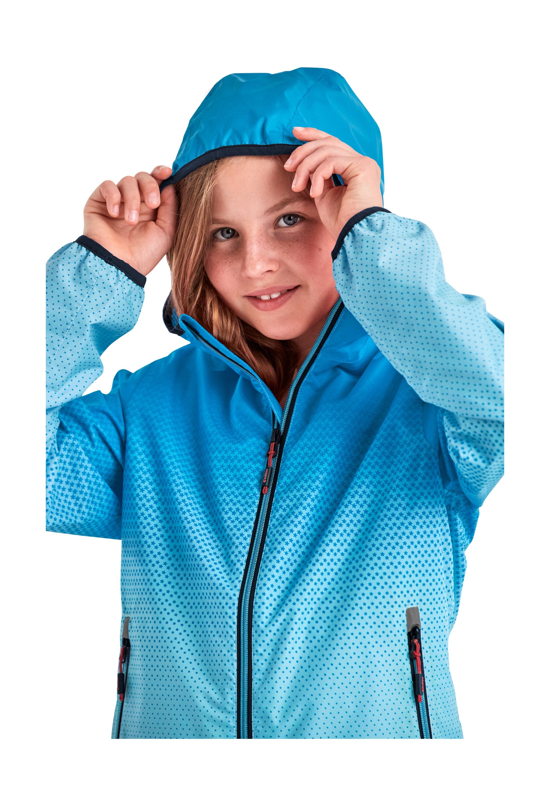Killtec Outdoorjacke »Lyse GRLS JCKT A«, Leichte Mädchen Funktionsjacke von killtec, wasserdicht, packbar