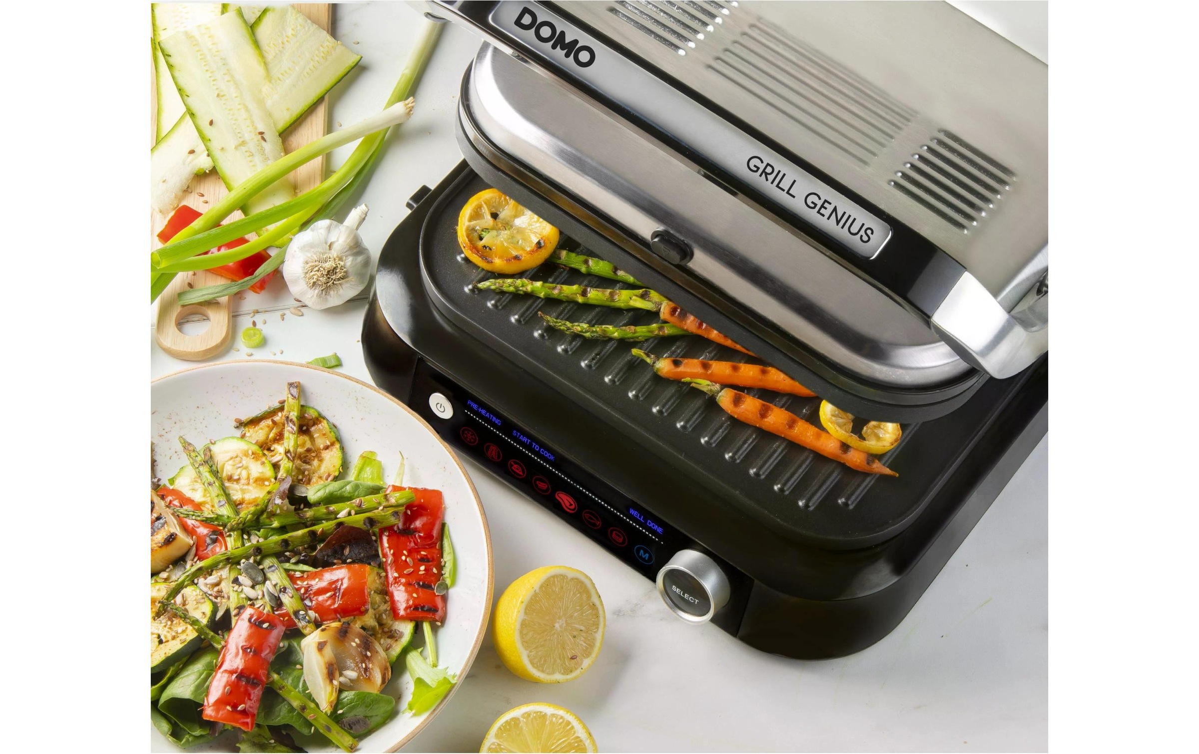 Domo Kontaktgrill »DO9249G 1800 W«, 1800 W
