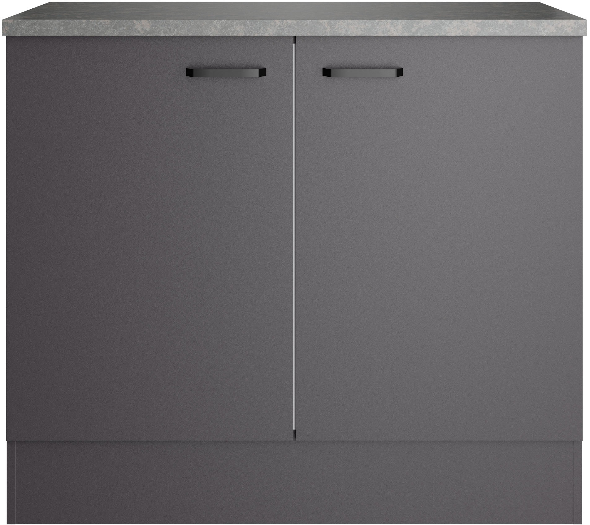 OPTIFIT Spülenschrank "OPTImulti" Breite 100 cm, Tiefe 60 cm, mit 2 Türen, inkl. Arbeitsplatte