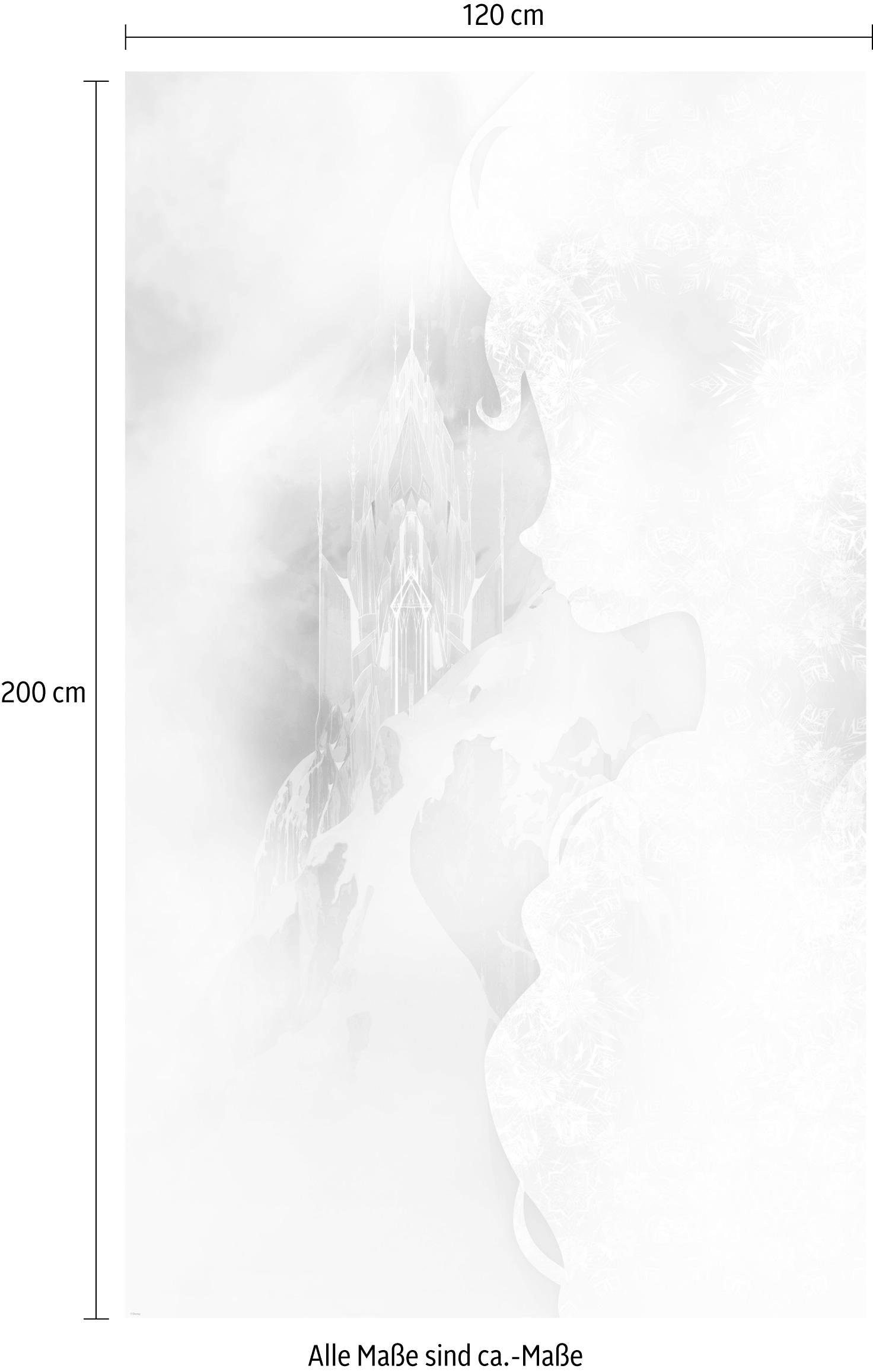 Komar Vliestapete »Digitaldruck Vlies - Frozen Winter Mist - Grösse 120 x 200 cm«, bedruckt, Kinderzimmer