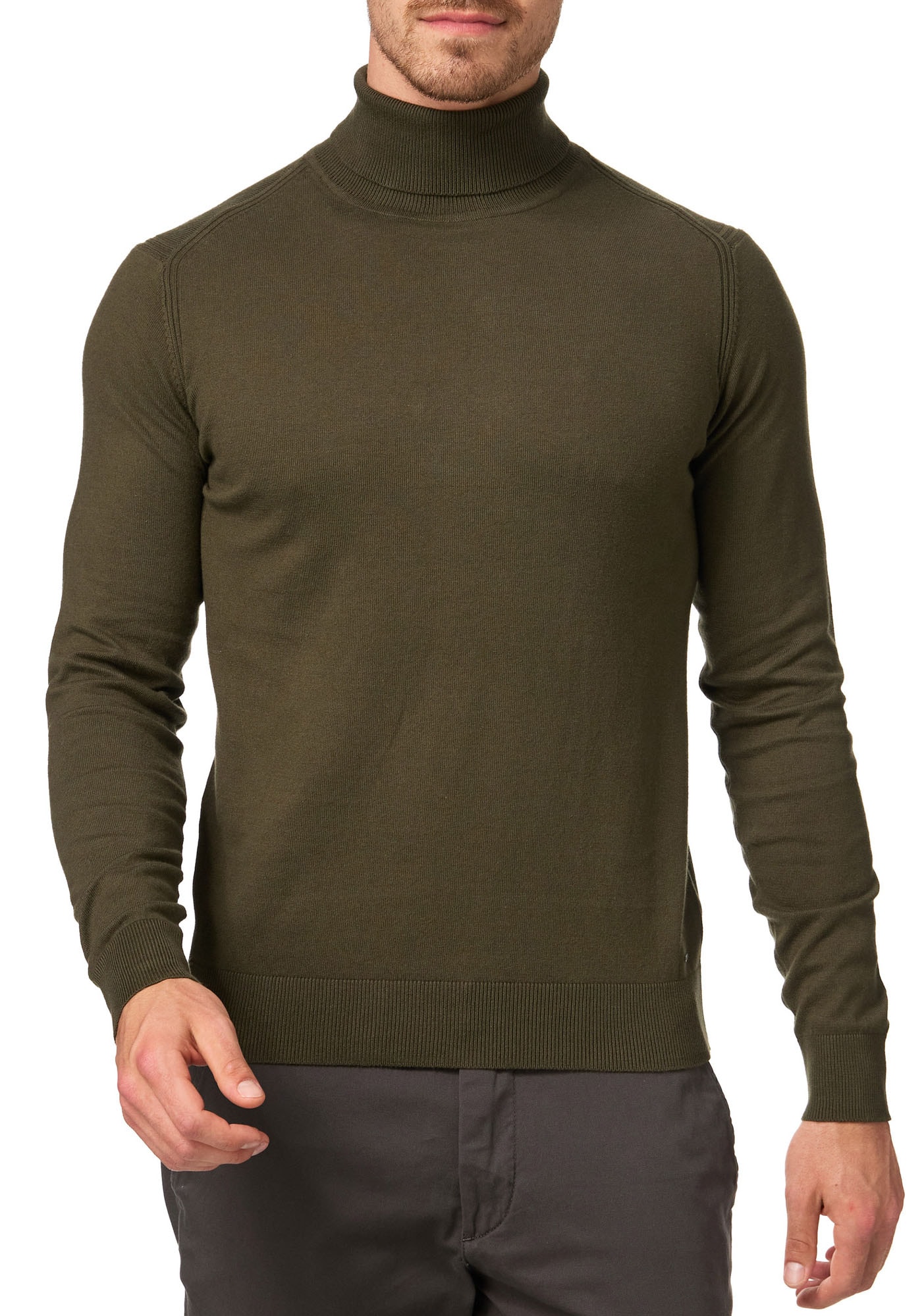 Indicode Rollkragenpullover »INBurns«