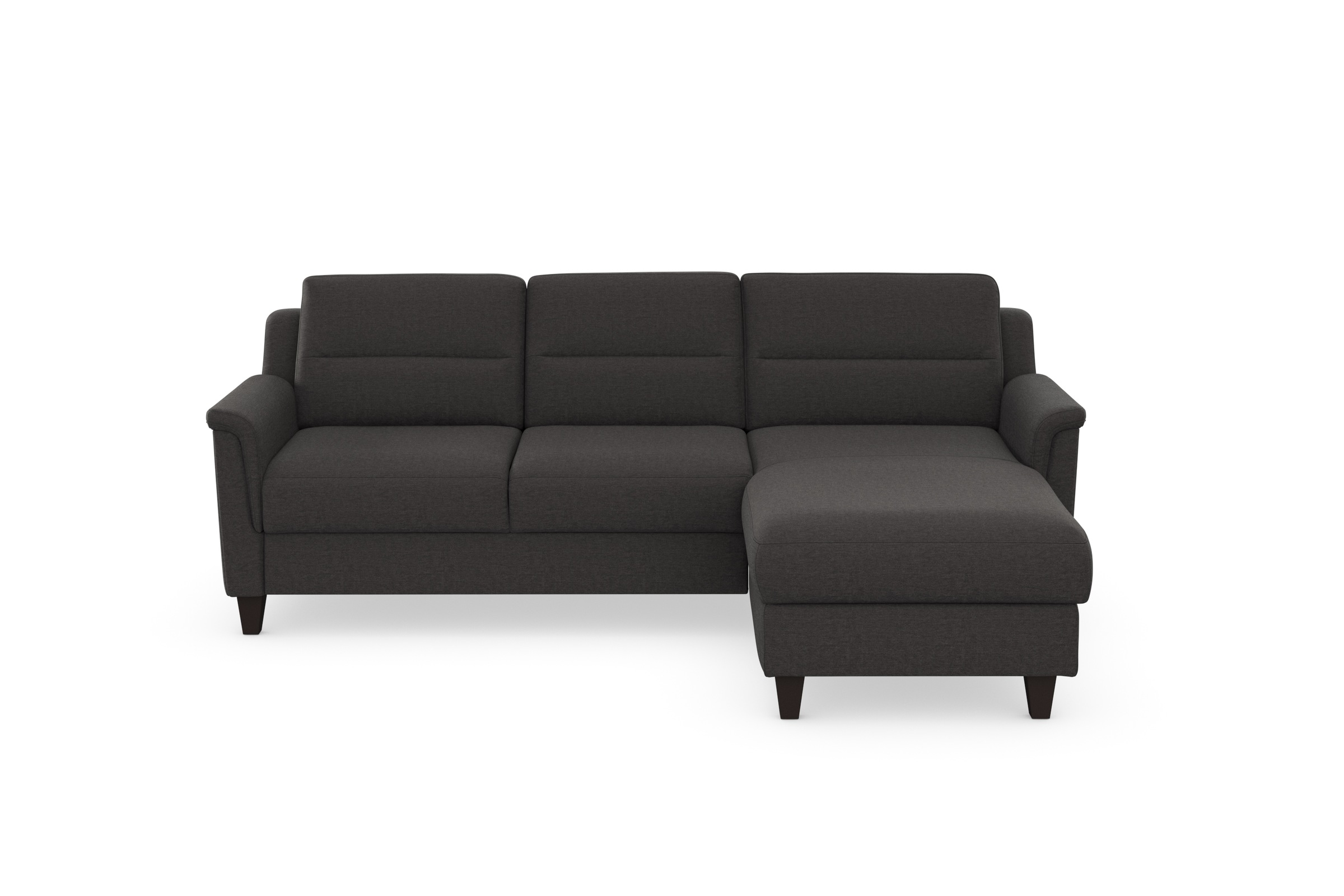 sit&more Ecksofa "Farö L-Form" inklusive Federkern, wahlweise mit Schlaffunktion und Bettkasten