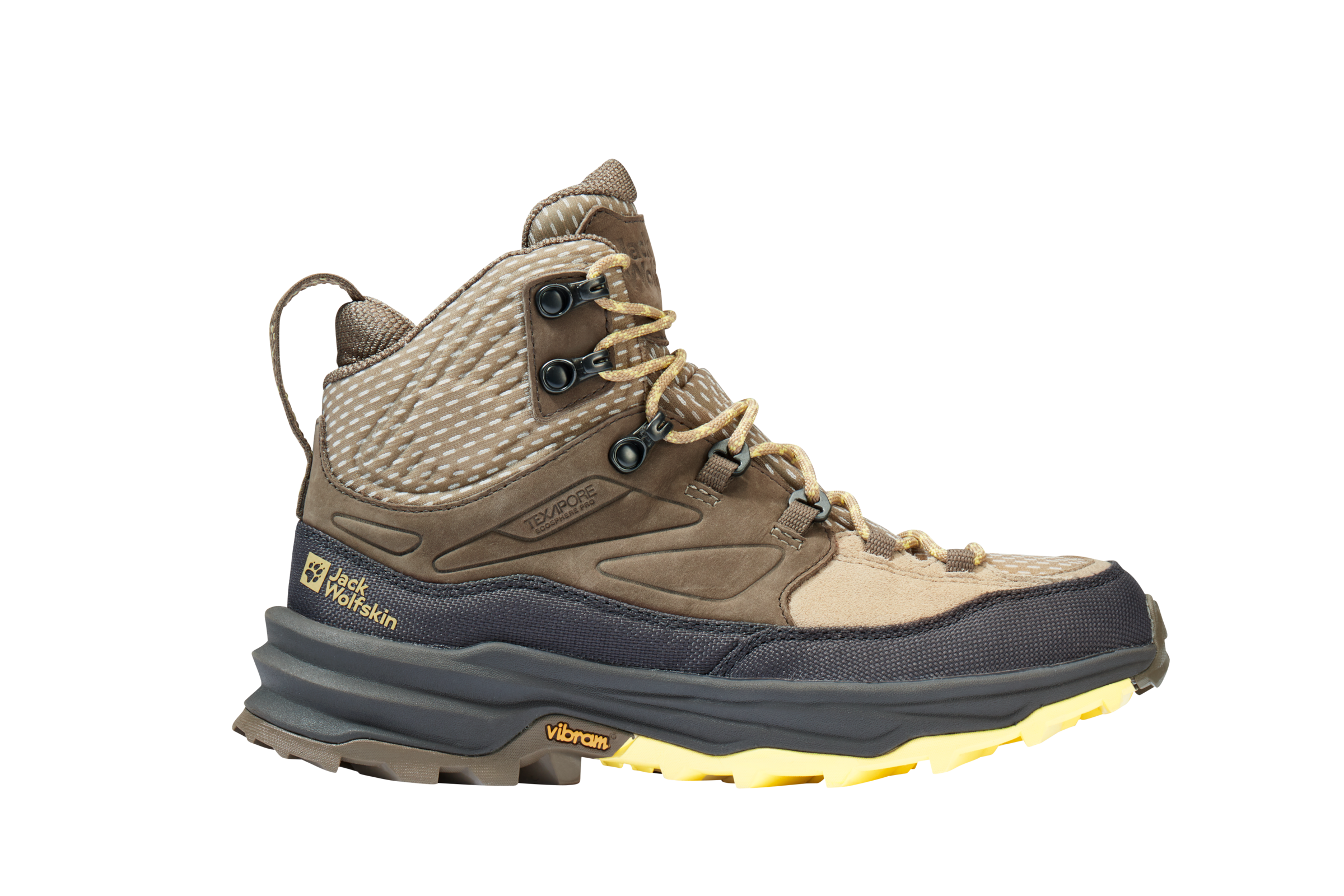Jack Wolfskin Wanderschuh »CYROX TEXAPORE MID W«, Wasserdicht, Trekkingschuh