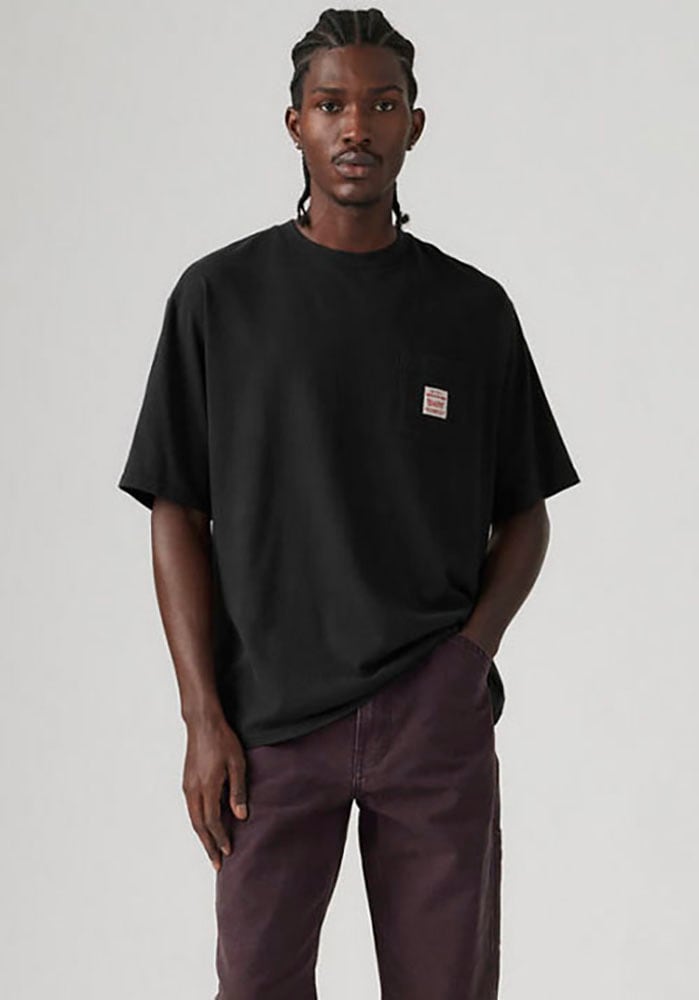 Levis T-Shirt "Workwear Tee" mit aufgesetzter Tasche
