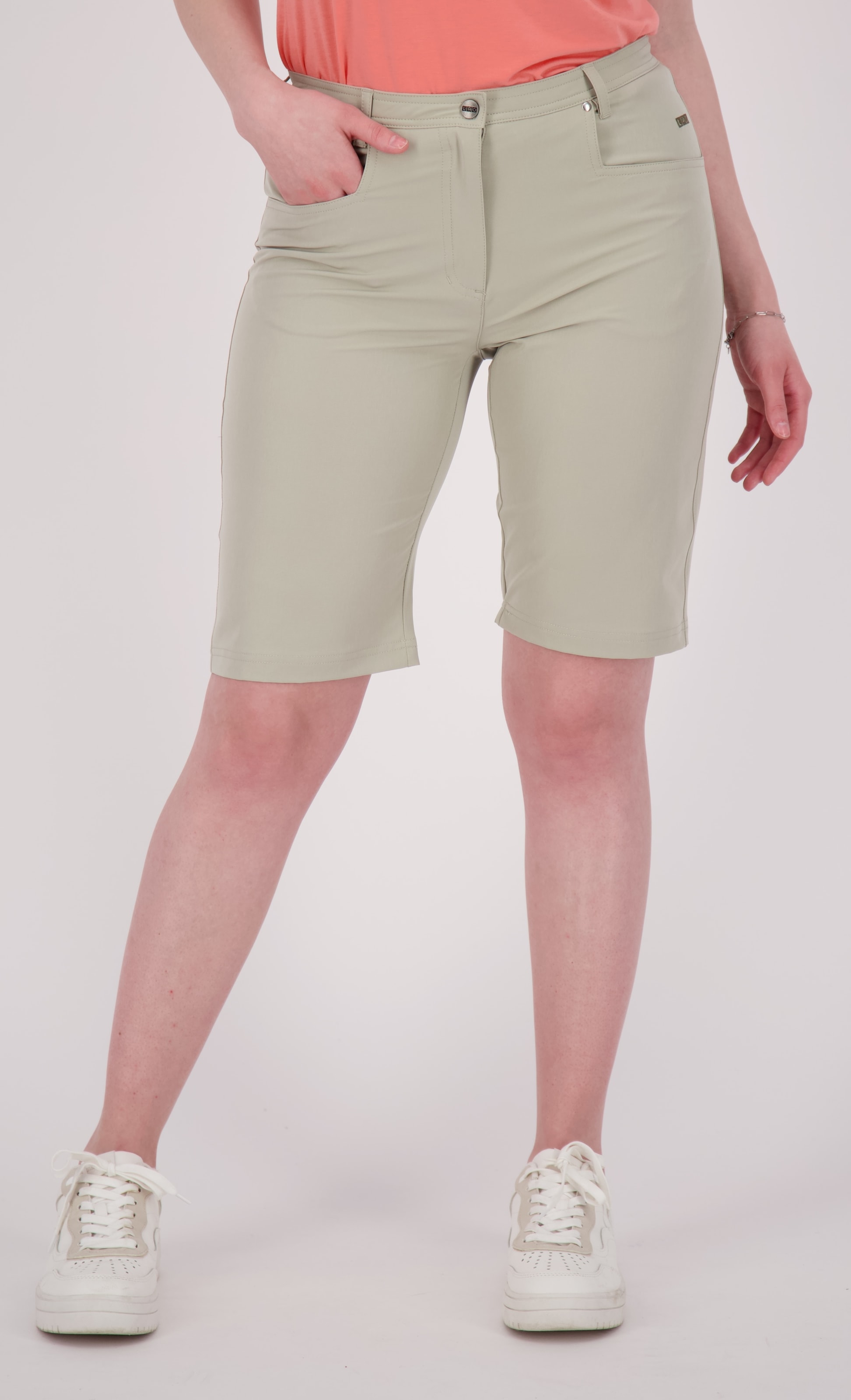 DEPROC Active Bermudas »KENORA URBAN Short & kurze Hose« In melierter Optik
