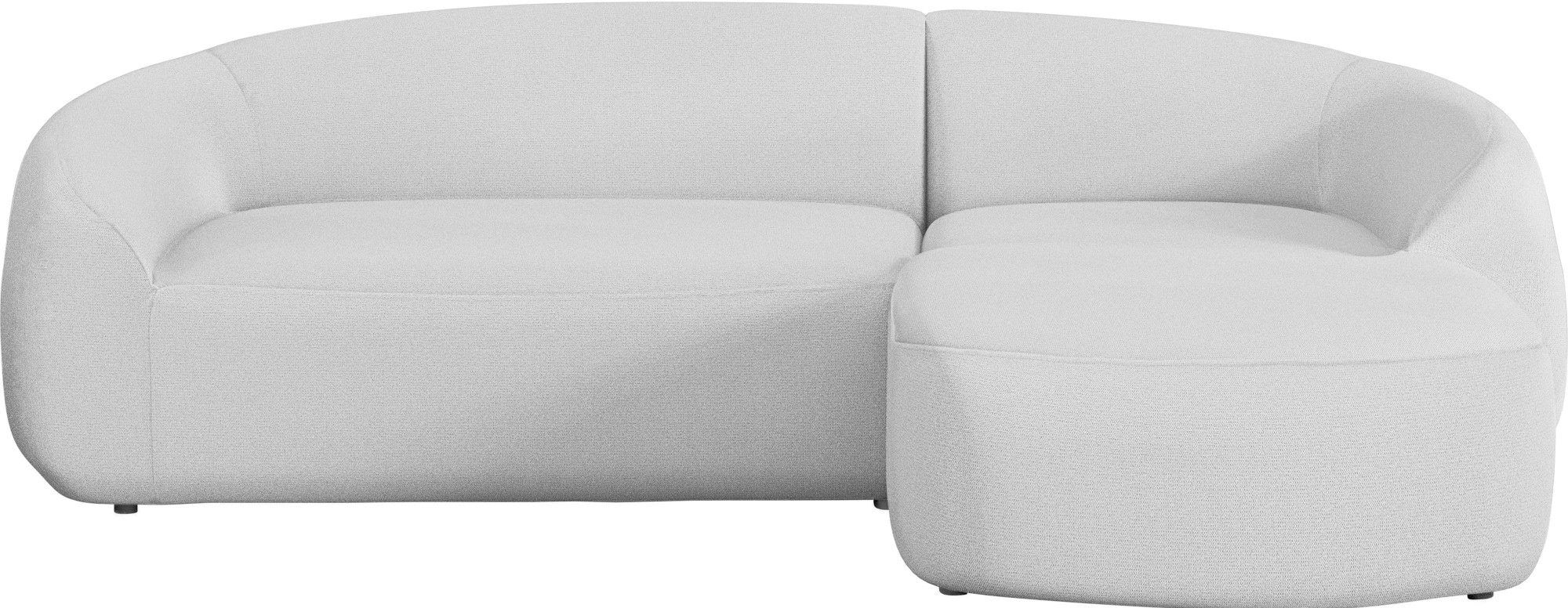 LeGer Home by Lena Gercke Ecksofa »YANI, L-Form, Designersofa, organische Form, Masse B/T/H: 255/170/81 cm«, L-Form, Designersofa, organische Form, Masse B/T/H: 255/170/81 cm