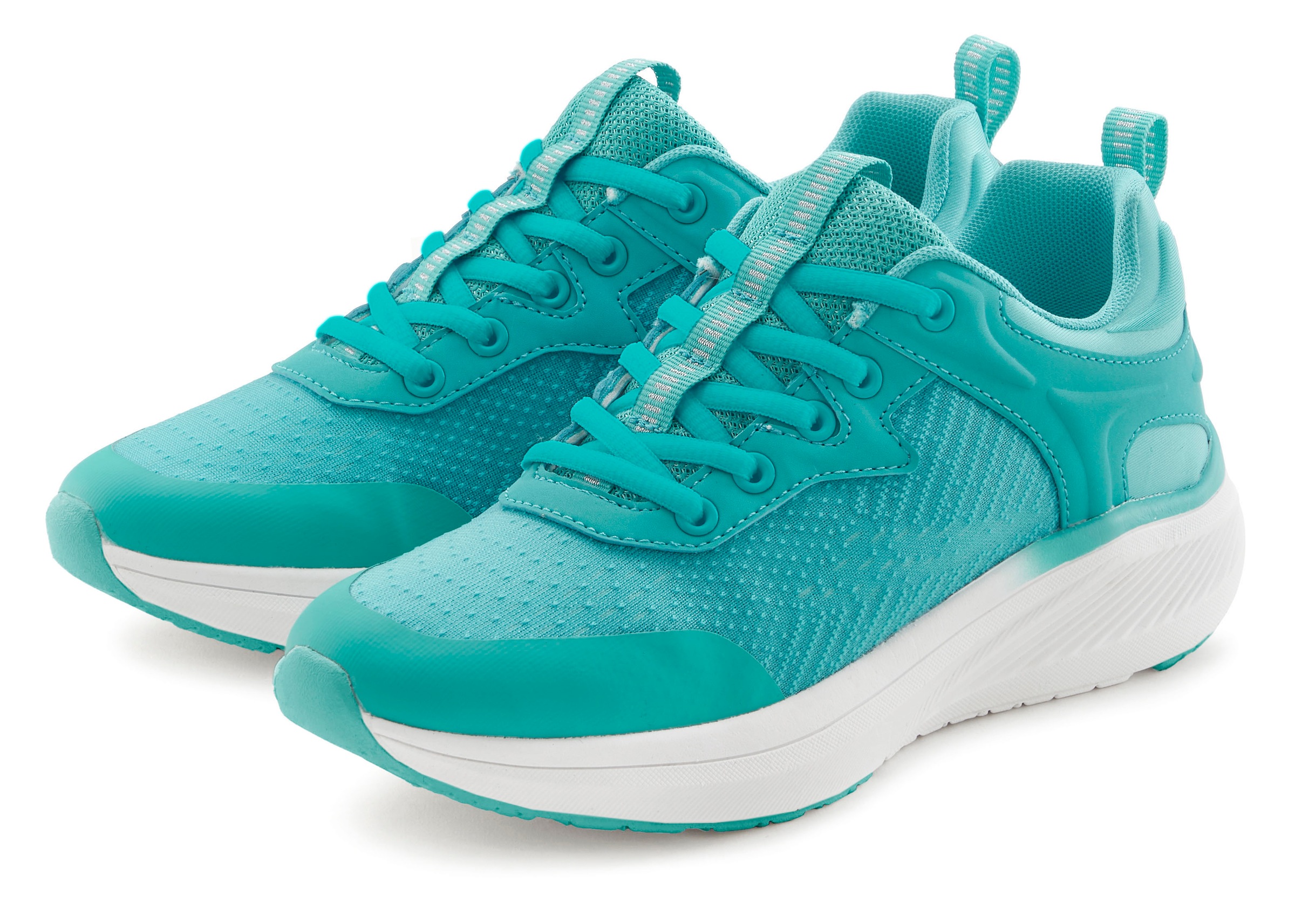 LASCANA Sneaker Freizeitschuh, Schnürhalbschuh mit herausnehmbarer Innensohle VEGAN