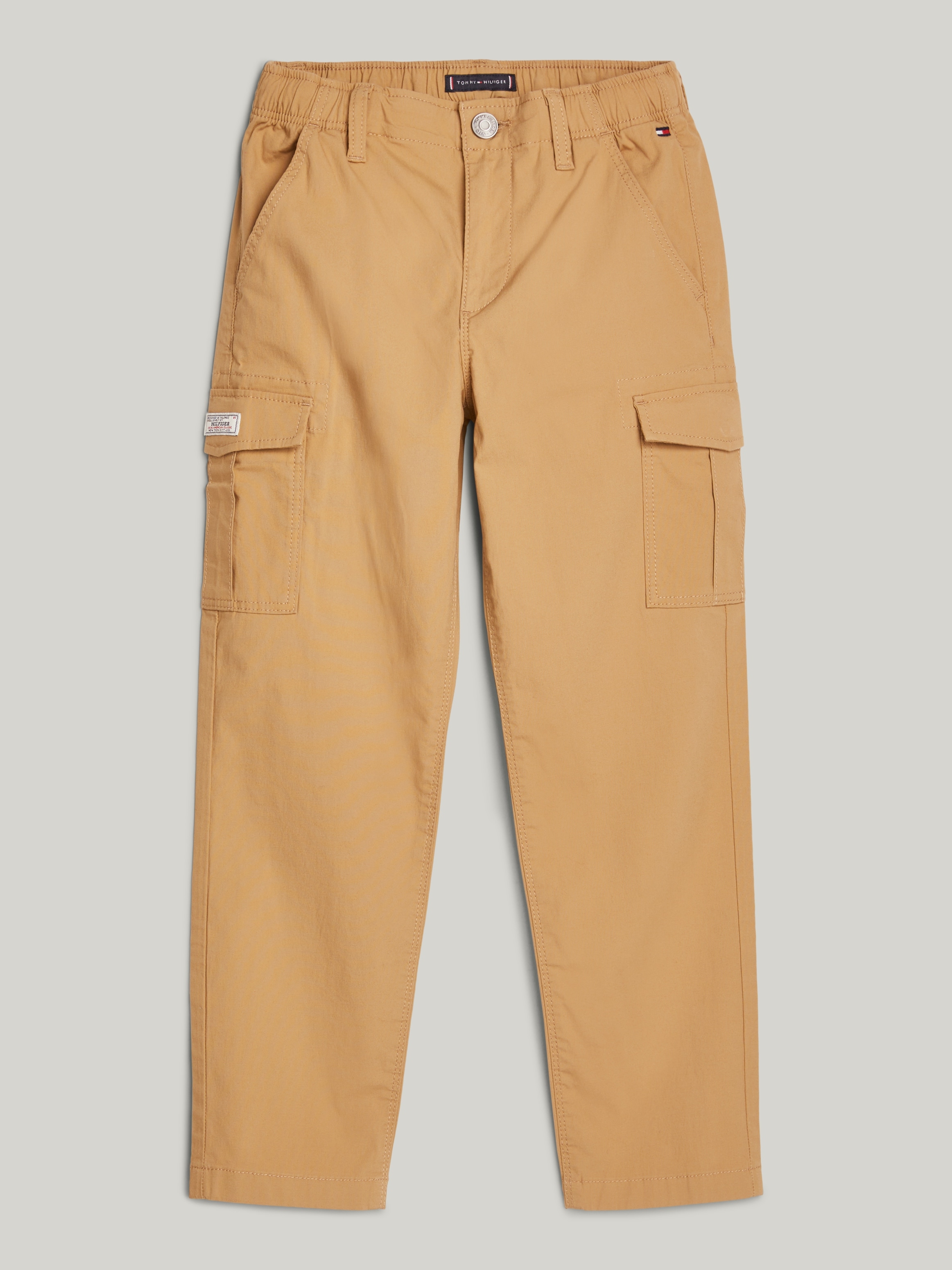 Tommy Hilfiger Webhose »CARGO WOVEN PANTS«, Kinder bis 16 Jahre, Cargotaschen, elastischer Taillenbund