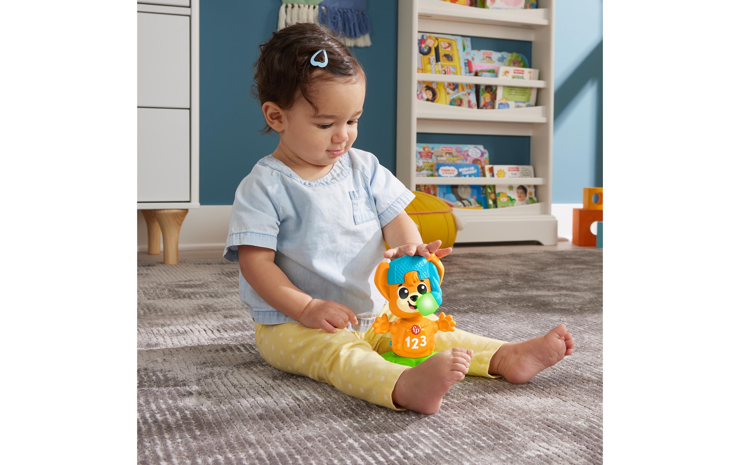 Fisher-Price® Lernspielzeug »Beat Bande Spring & Sing Fuchs Bruno -DE-«
